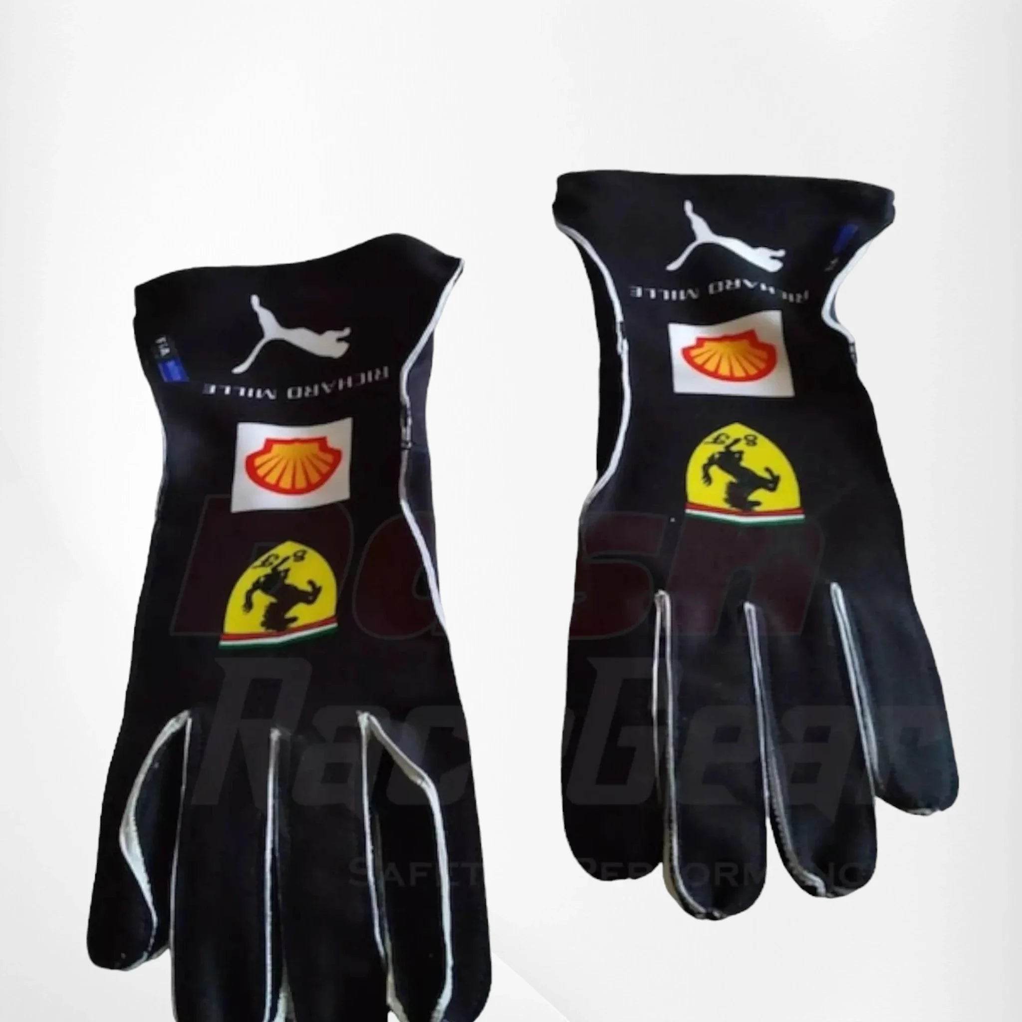 2022 CHARLES LECLERC FERRARI REPLICA F1 GLOVES - Dash Racegear Store