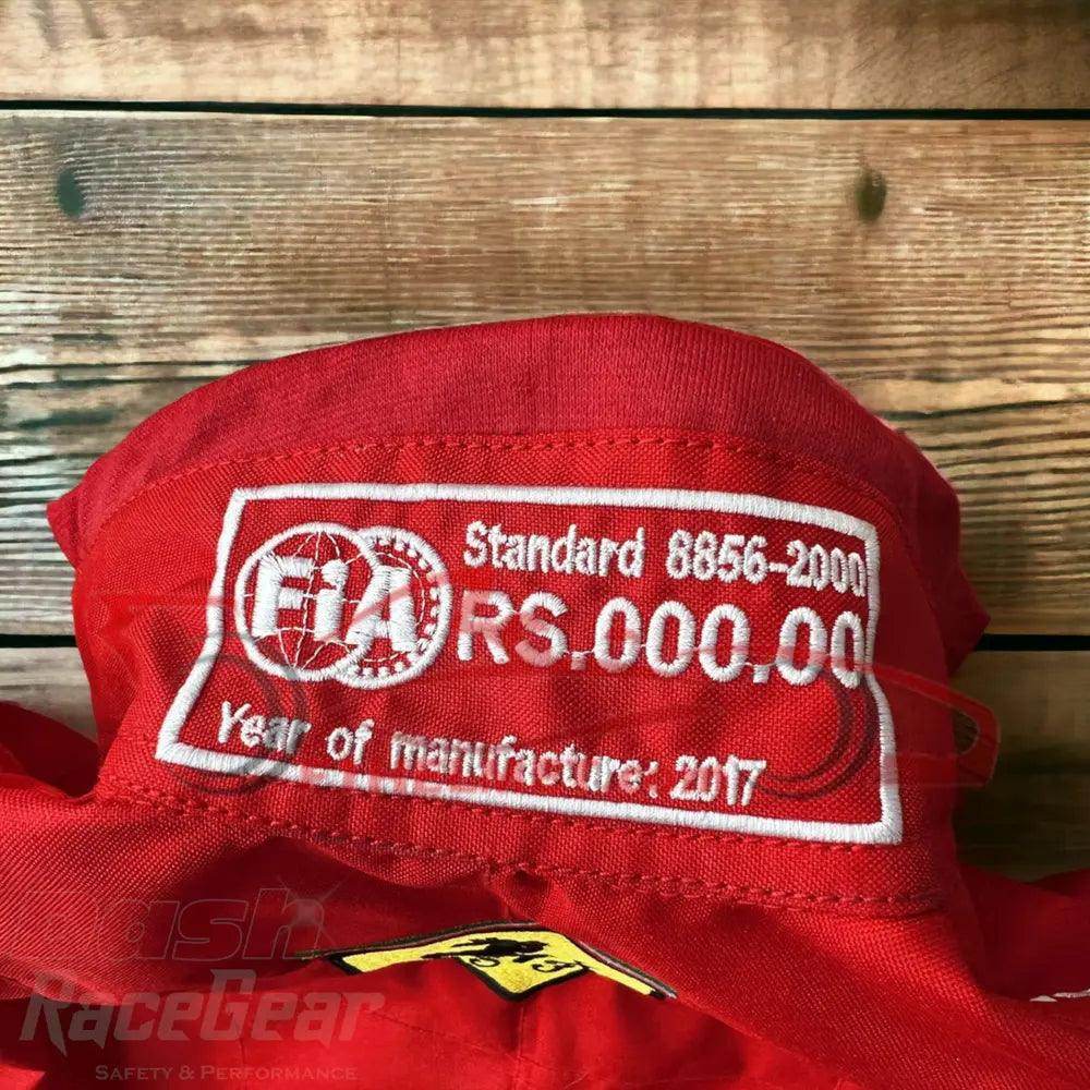 2022 Charles Leclerc Ferrari Embroidered F1 Racing Suit - Dash Racegear Store