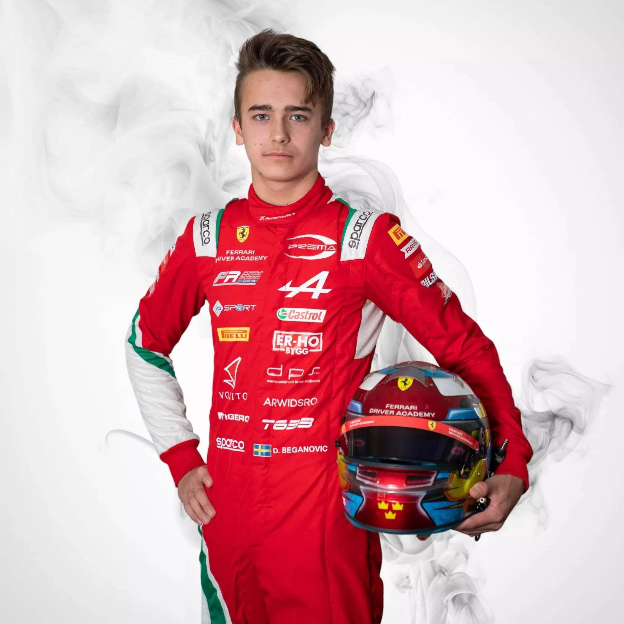 2022 Dino Beganovic Prema Racing suit - Dash Racegear Store