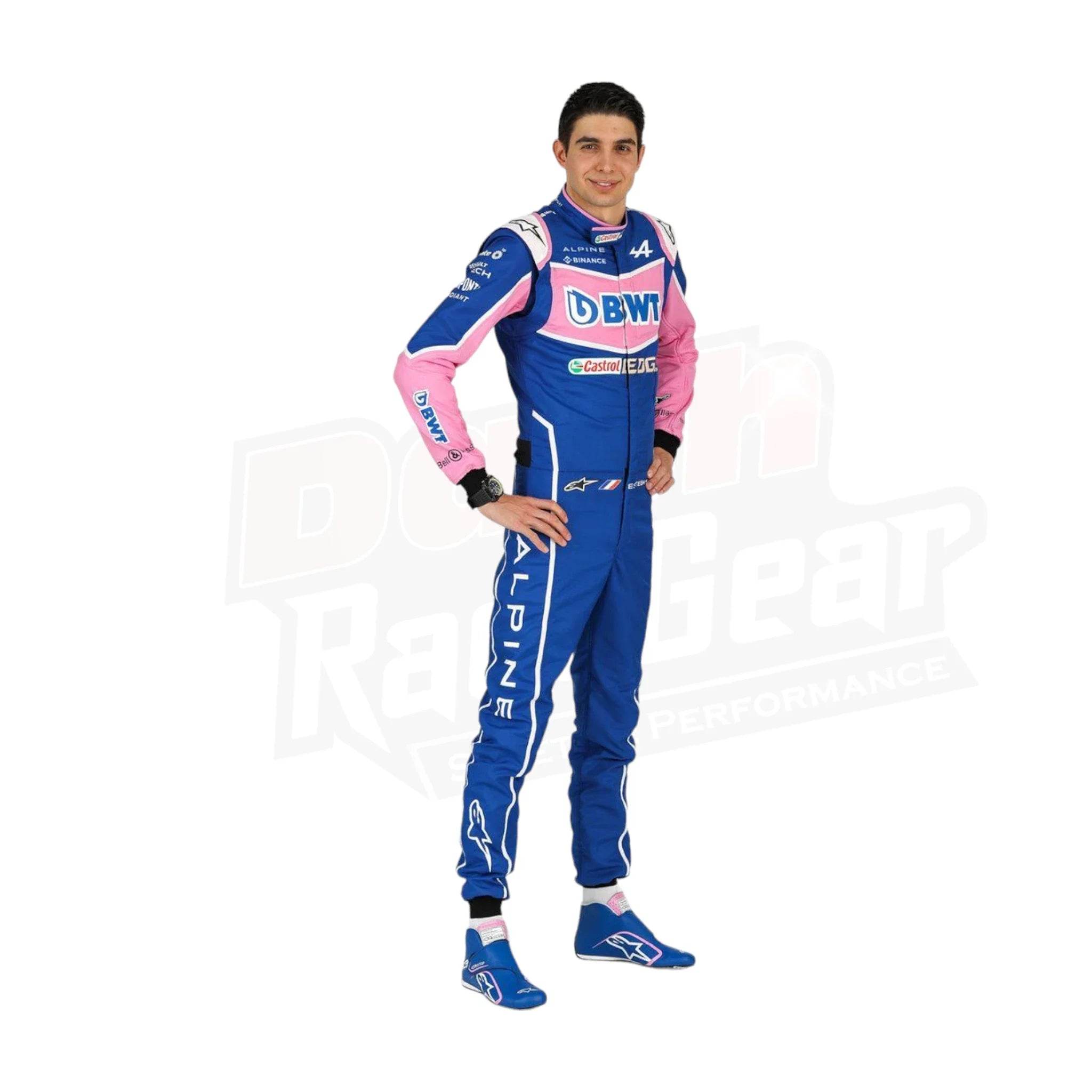 2022 ESTEBAN OCON BWT F1 RACE SUIT KIDS - Dash Racegear Store