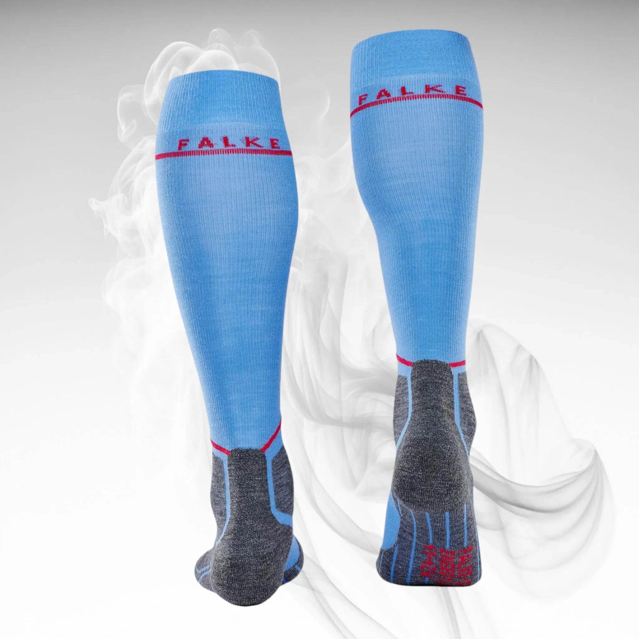 2022 Falke Women's SK4 Energizing Light Ski Sock - Dash Racegear Store