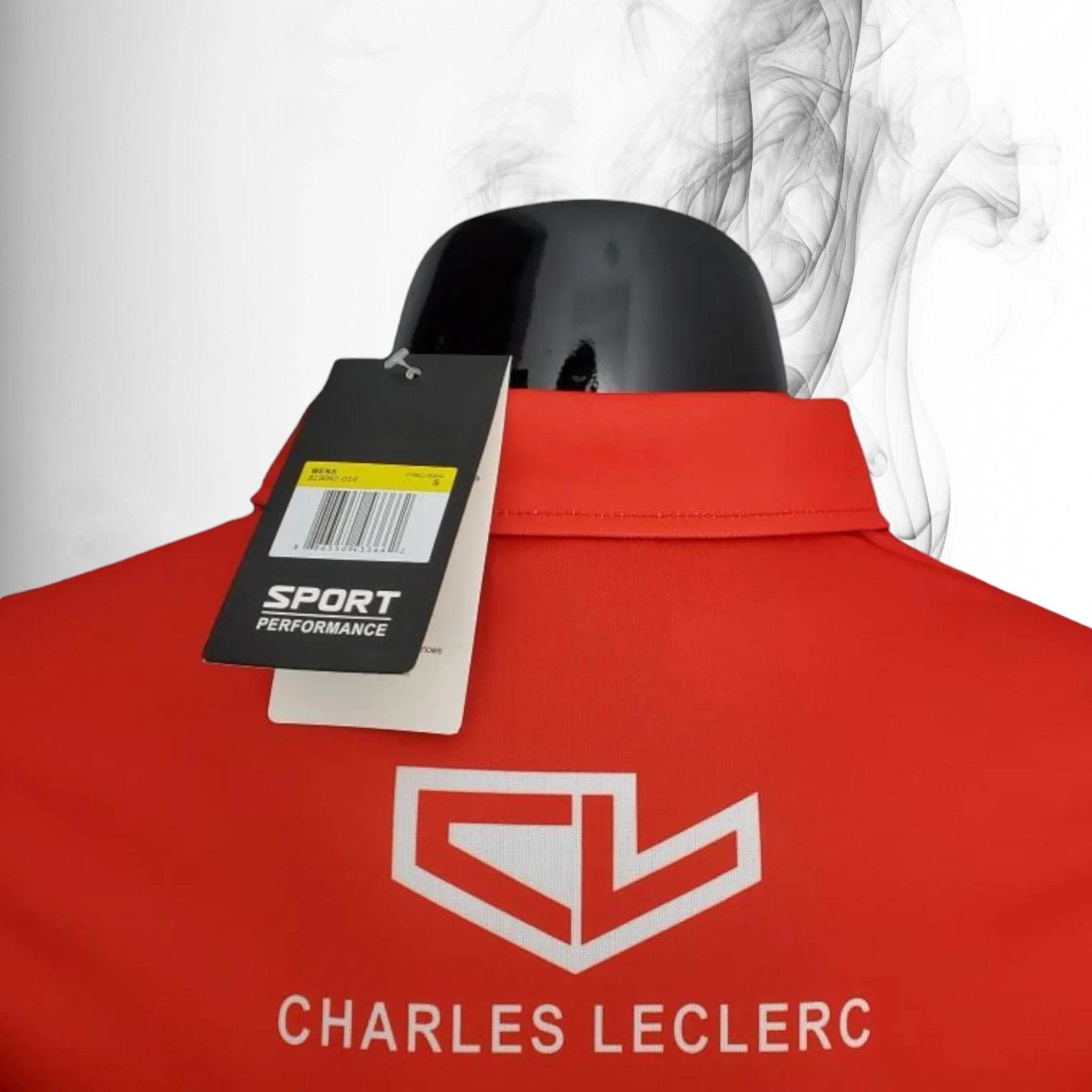 2022 Ferrari Charles Leclerc F1 Polo Shirt - Dash Racegear Store