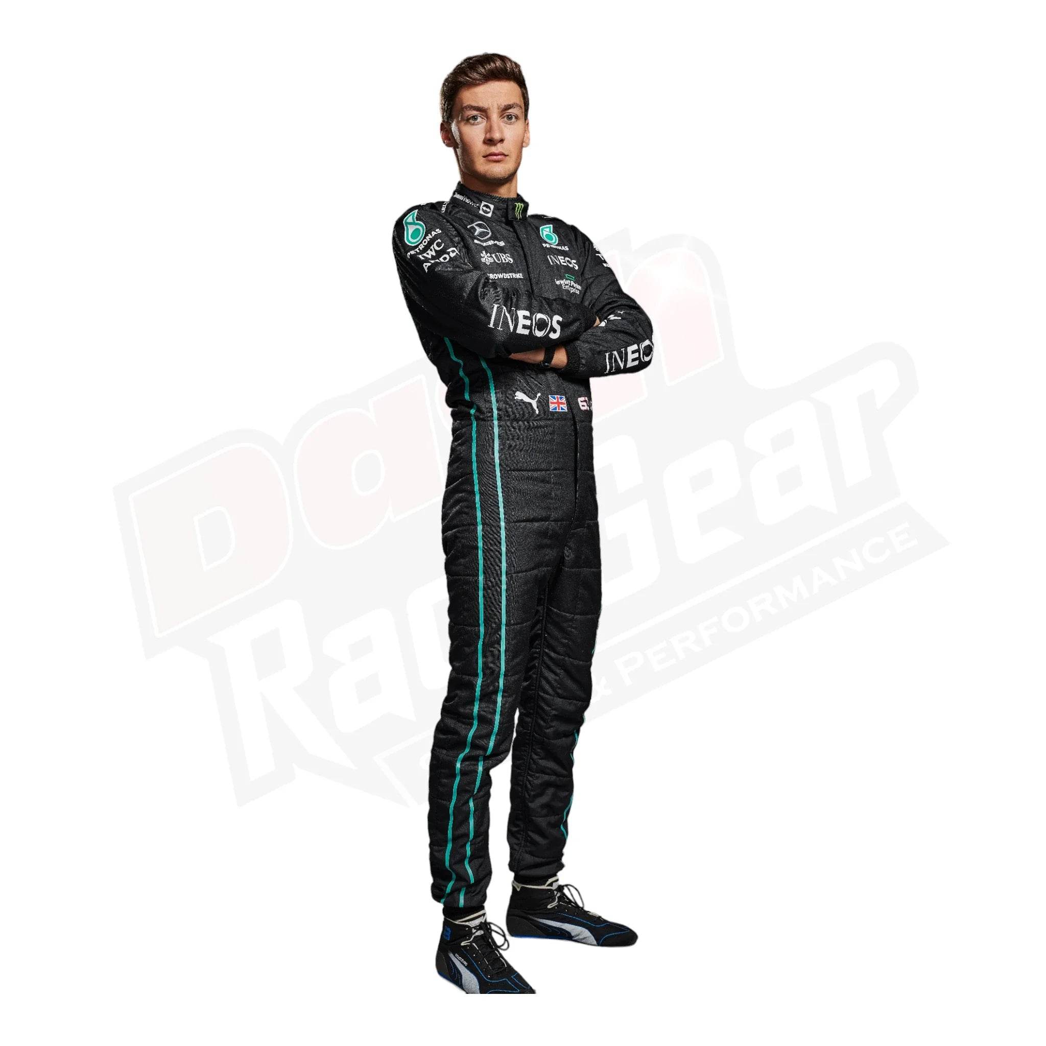 2022 George Russell Mercedes AMG F1 Race Suit KIDS - Dash Racegear Store