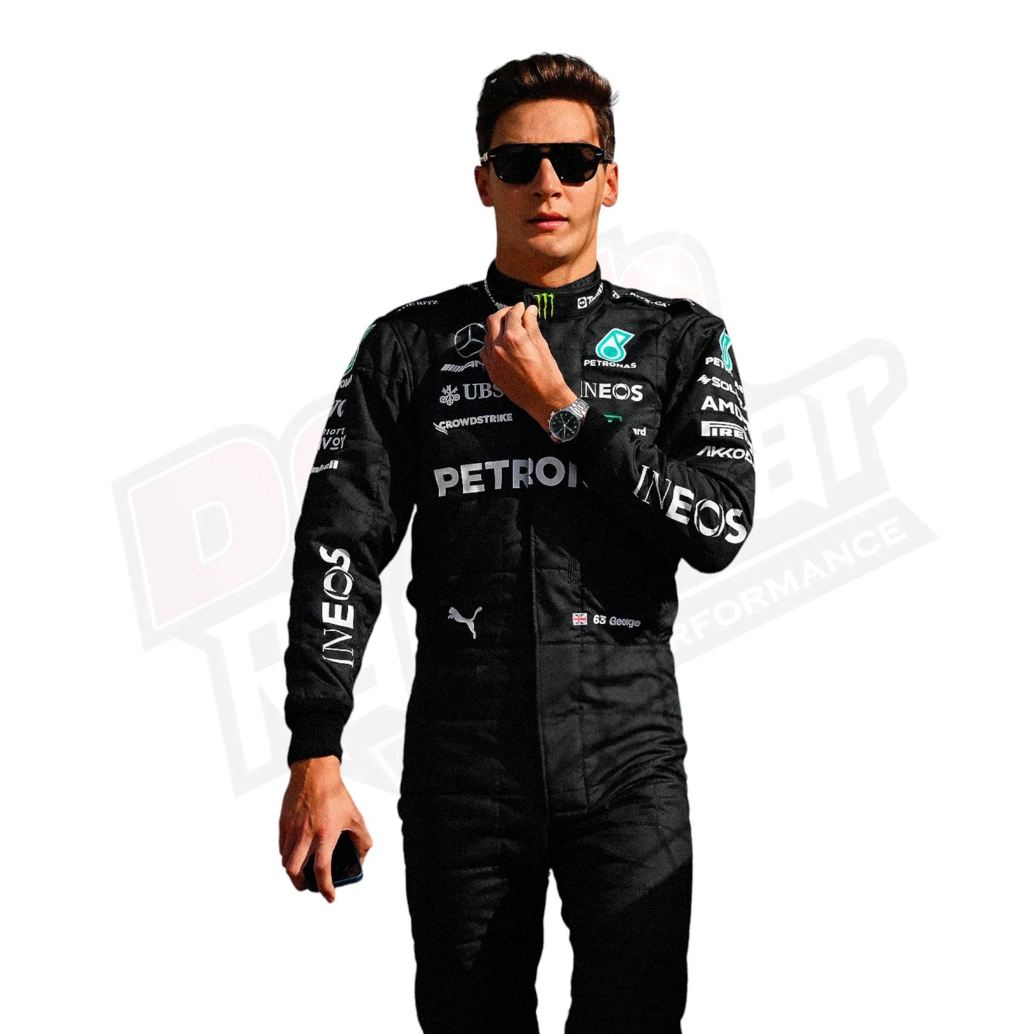 2023 George Russell Mercedes AMG F1 Race Suit - Dash Racegear Store