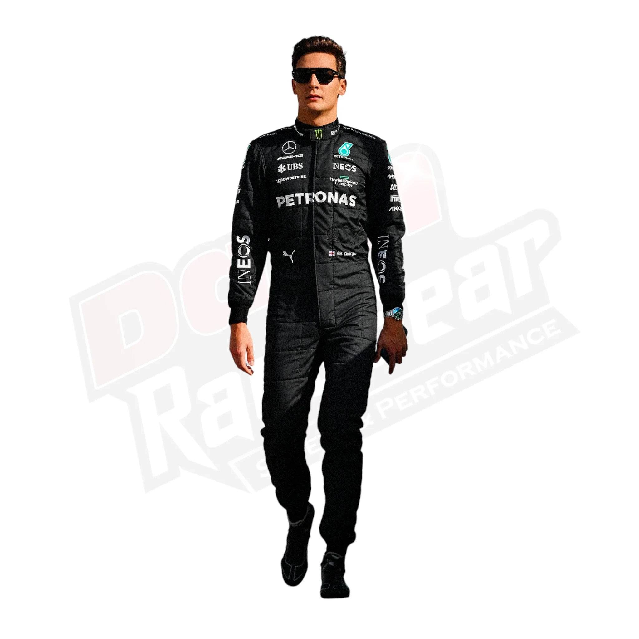 2023 George Russell Mercedes-AMG Petronas F1 Team Replica Race Suit