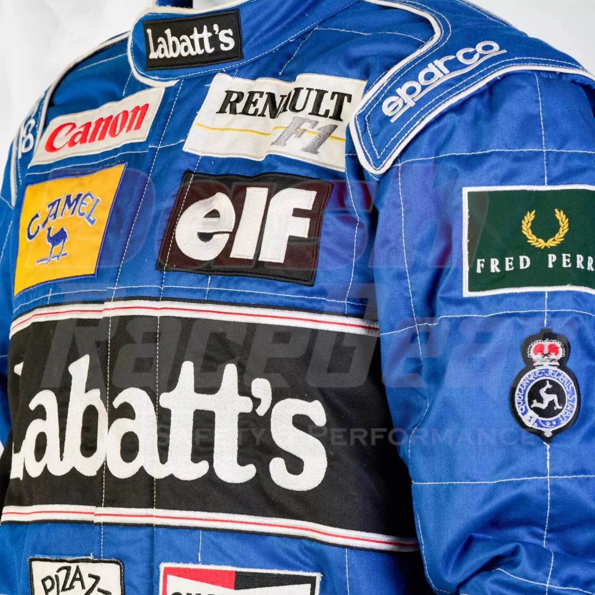 2022 Goodwood Festival of Speed NIGEL MANSELL’S Race Suit - Dash Racegear Store