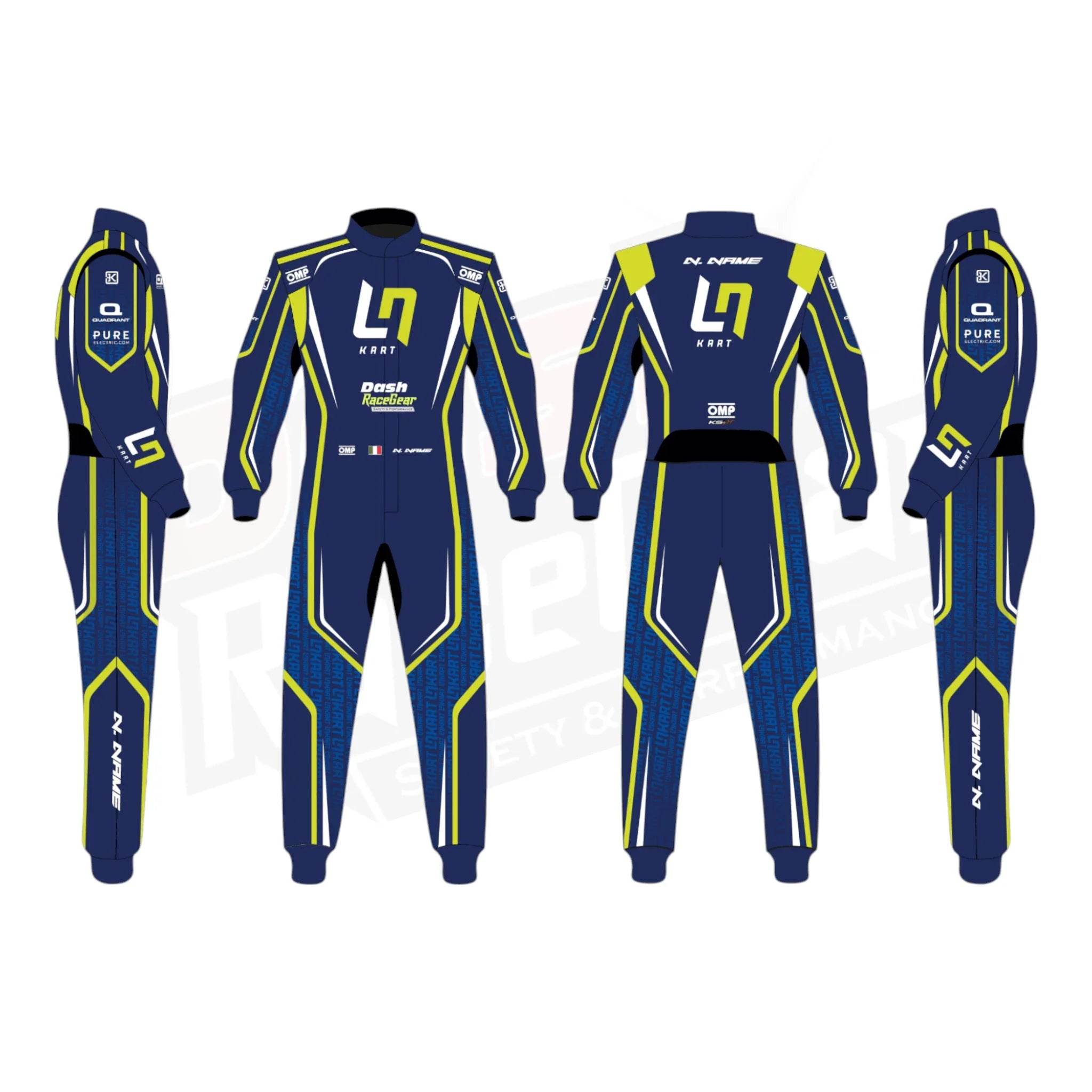 2022 Lando Norris Kart Race Suit Official - Dash Racegear Store