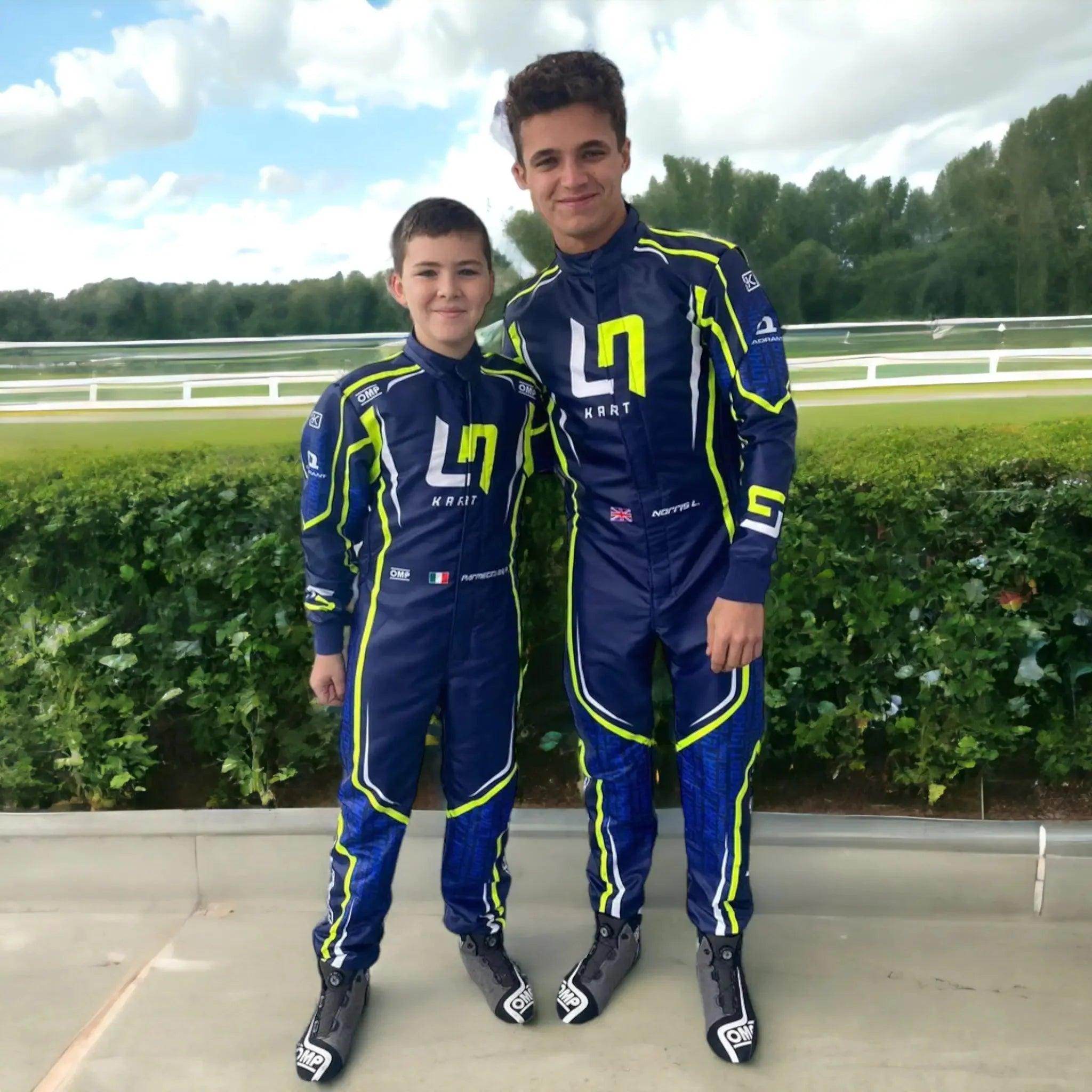 2022 Lando Norris Kart Race Suit Official KIDS - Dash Racegear Store