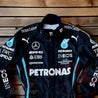 2022 Lewis Hamilton Mercedes Benz F1 Embroidered Race Suit - Dash Racegear Store