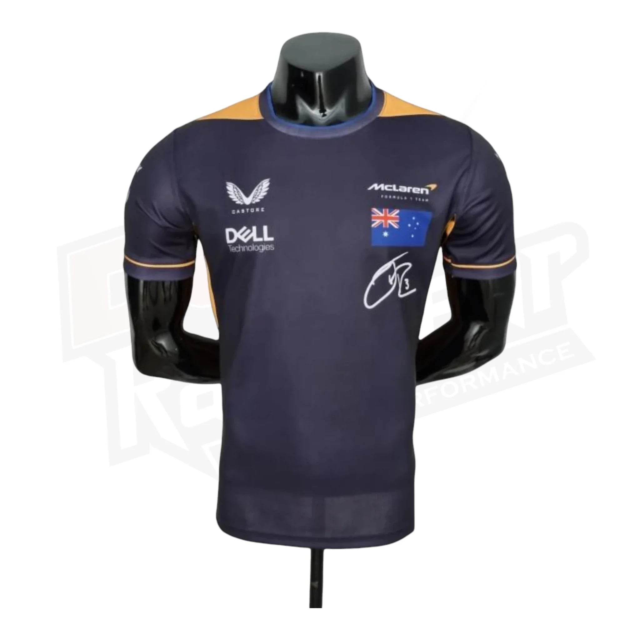 2022 McLaren Daniel Ricciardo Crew Neck F1 T-Shirt - Dash Racegear Store