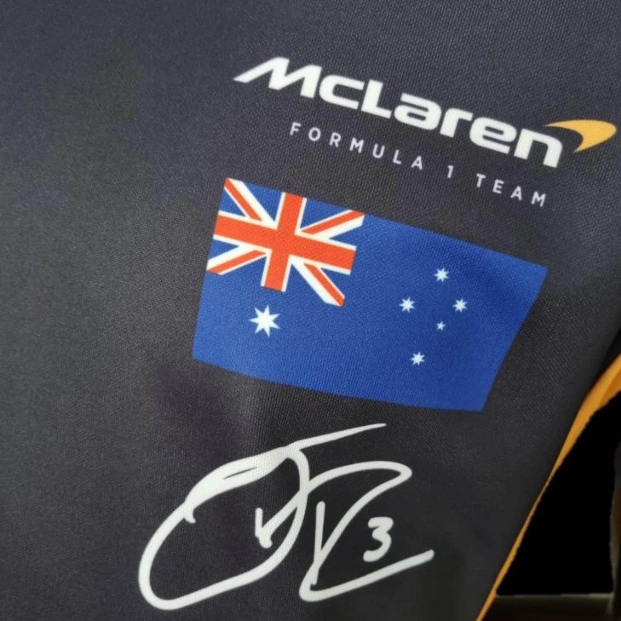 2022 McLaren Daniel Ricciardo Crew Neck F1 T-Shirt - Dash Racegear Store