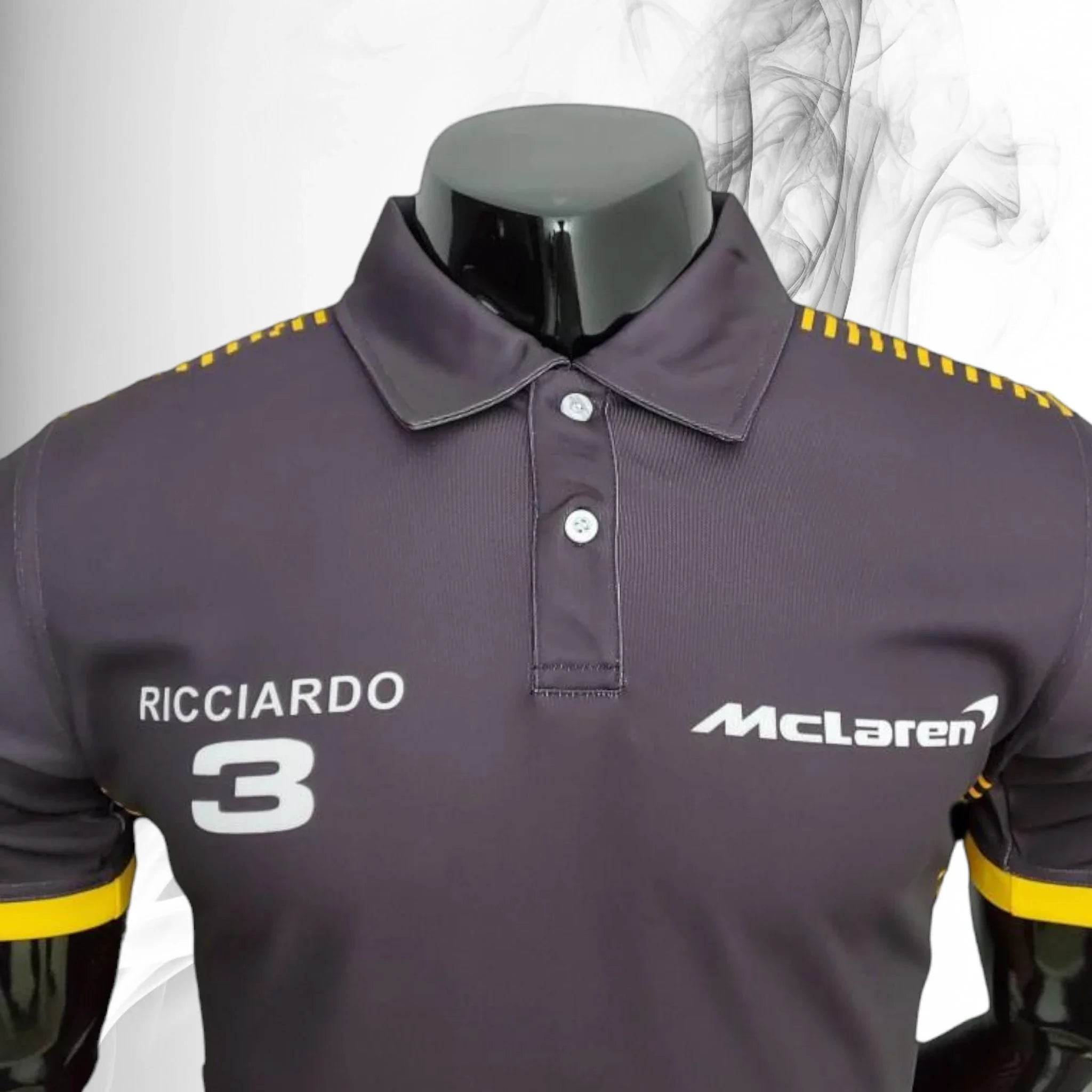 2022 McLaren Daniel Ricciardo Formula One Polo Shirt - Dash Racegear Store