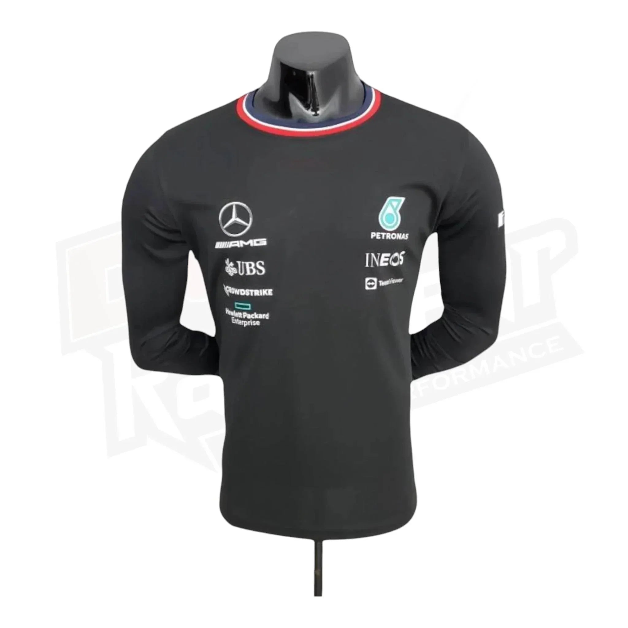 2022 Mercedes F1 Long Sleeve T-Shirt Men's