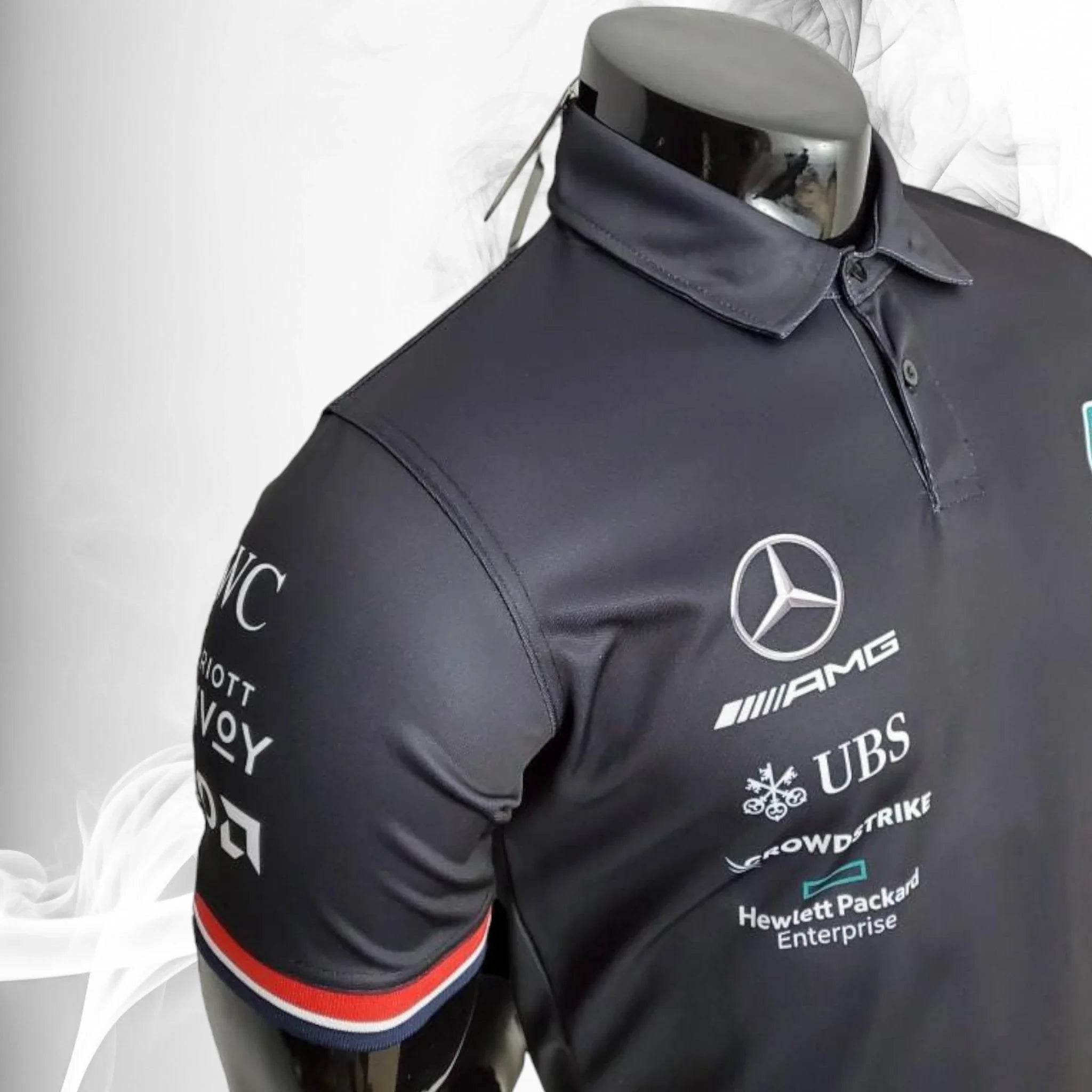 2022 Mercedes Formula One Polo Shirt - Dash Racegear Store