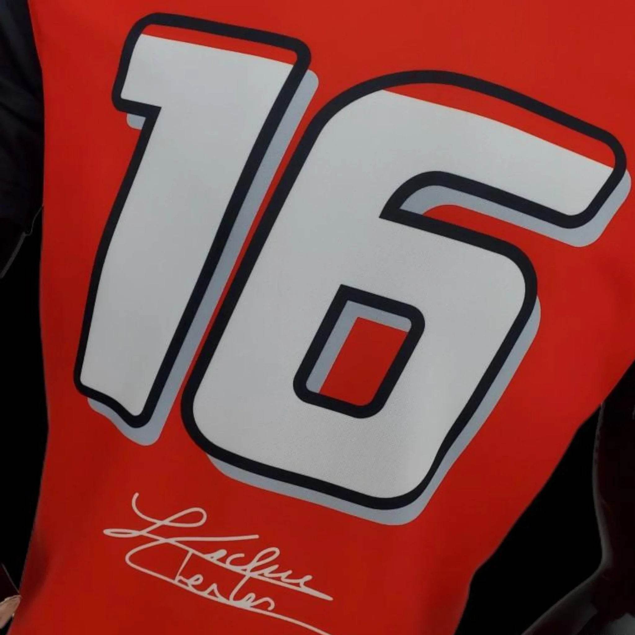 2022 New Ferrari Charles Leclecr F1 Racing T-Shirt - Dash Racegear Store