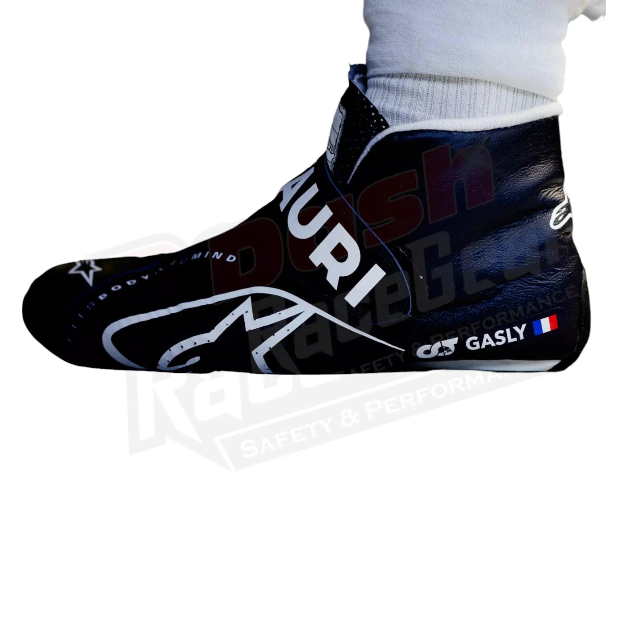 2022 Pierre Gasly Alphatauri Scuderia F1 Race Boots - Dash Racegear Store