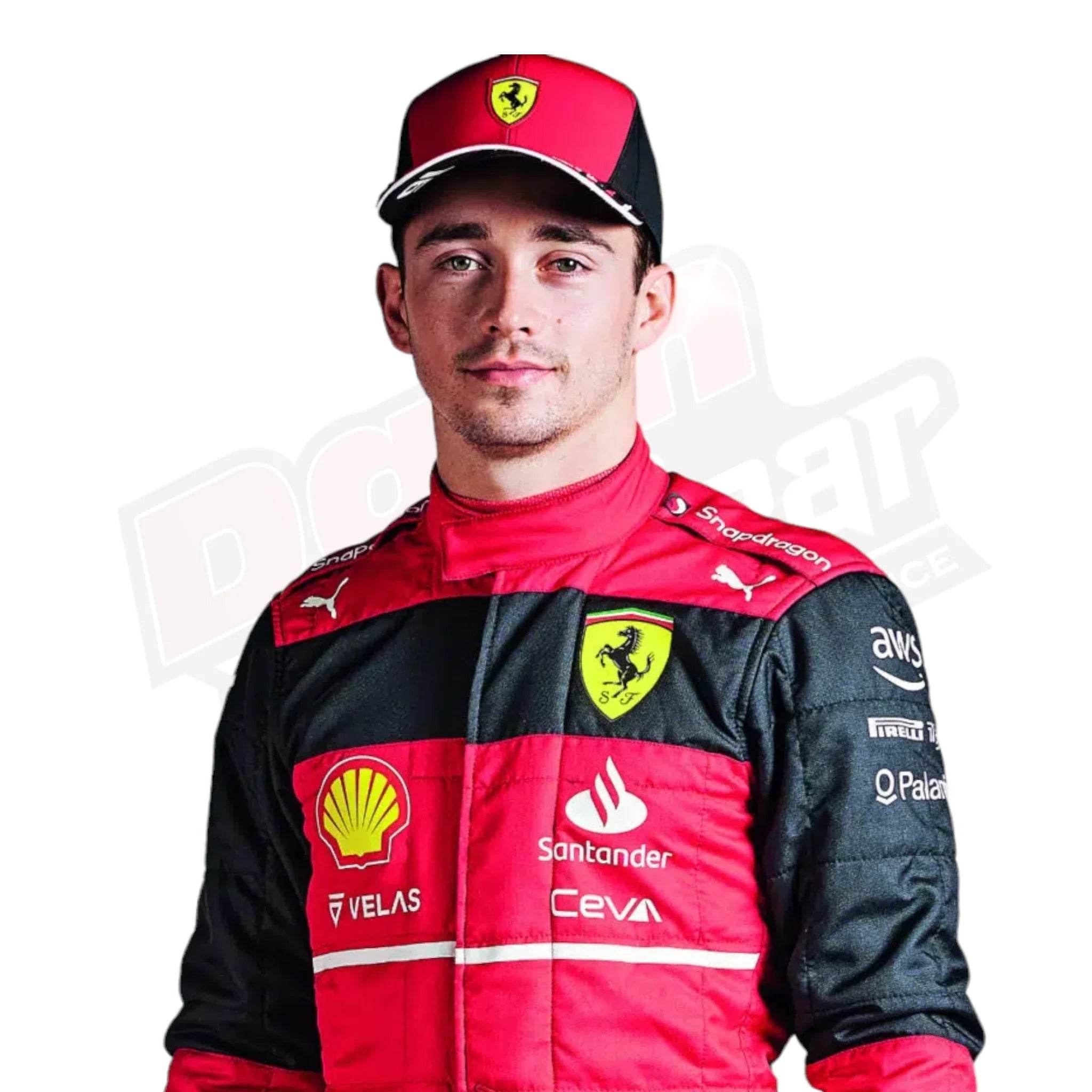 2022 Scuderia Ferrari Carlos Sainz F1 Race Suit - Dash Racegear Store