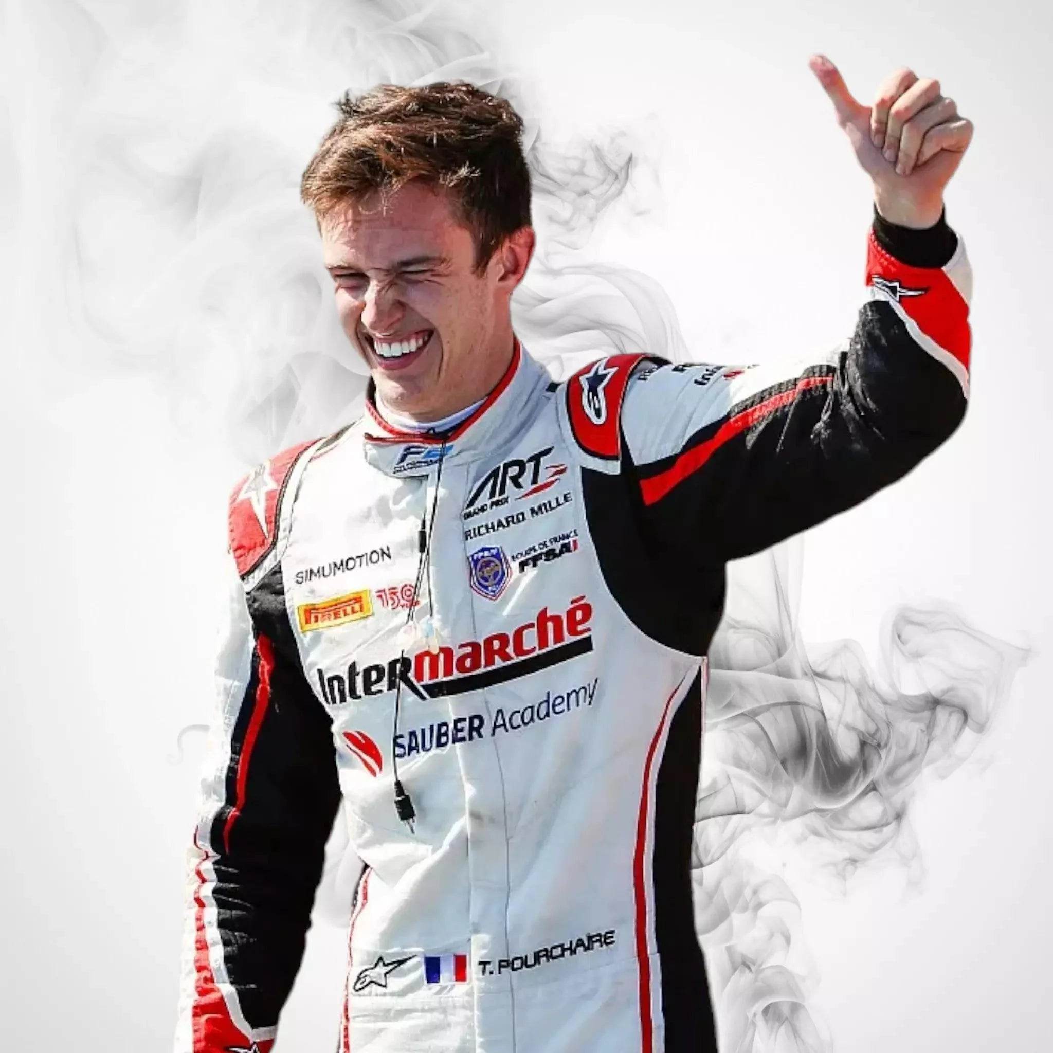 2022 Formula 2 Théo Pourchaire Suit - Dash Racegear Store