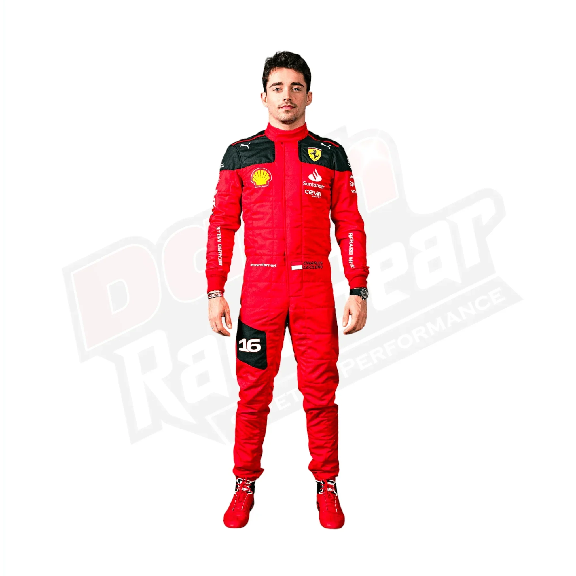 New Charles Leclerc 2023 Race Suit Ferrari F1