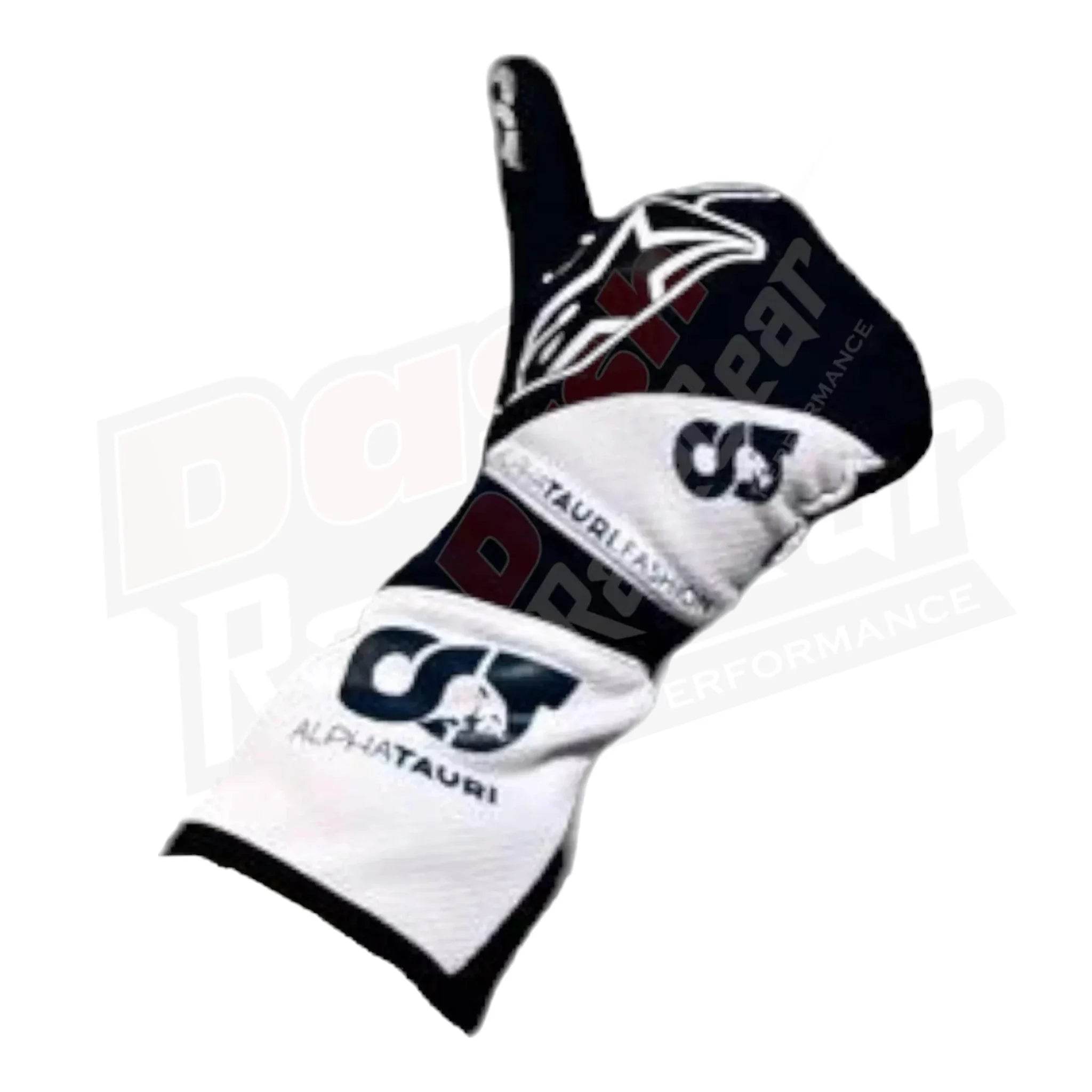 2023 Daniel Ricciardo Alphatauri F1 Race Gloves - Dash Racegear Store