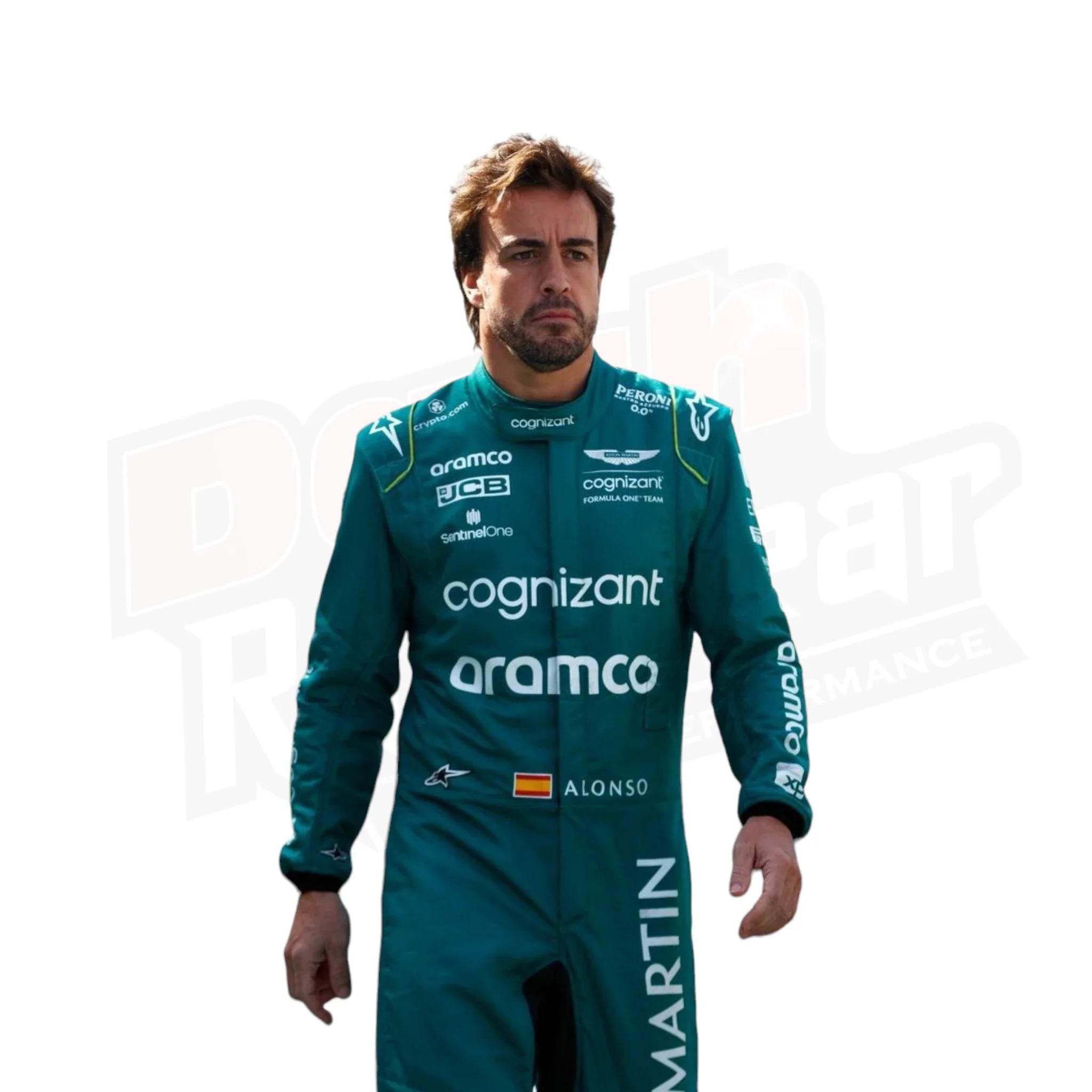 2023 Official Fernando Alonso Aston Martin F1 Race Suit - Dash Racegear Store