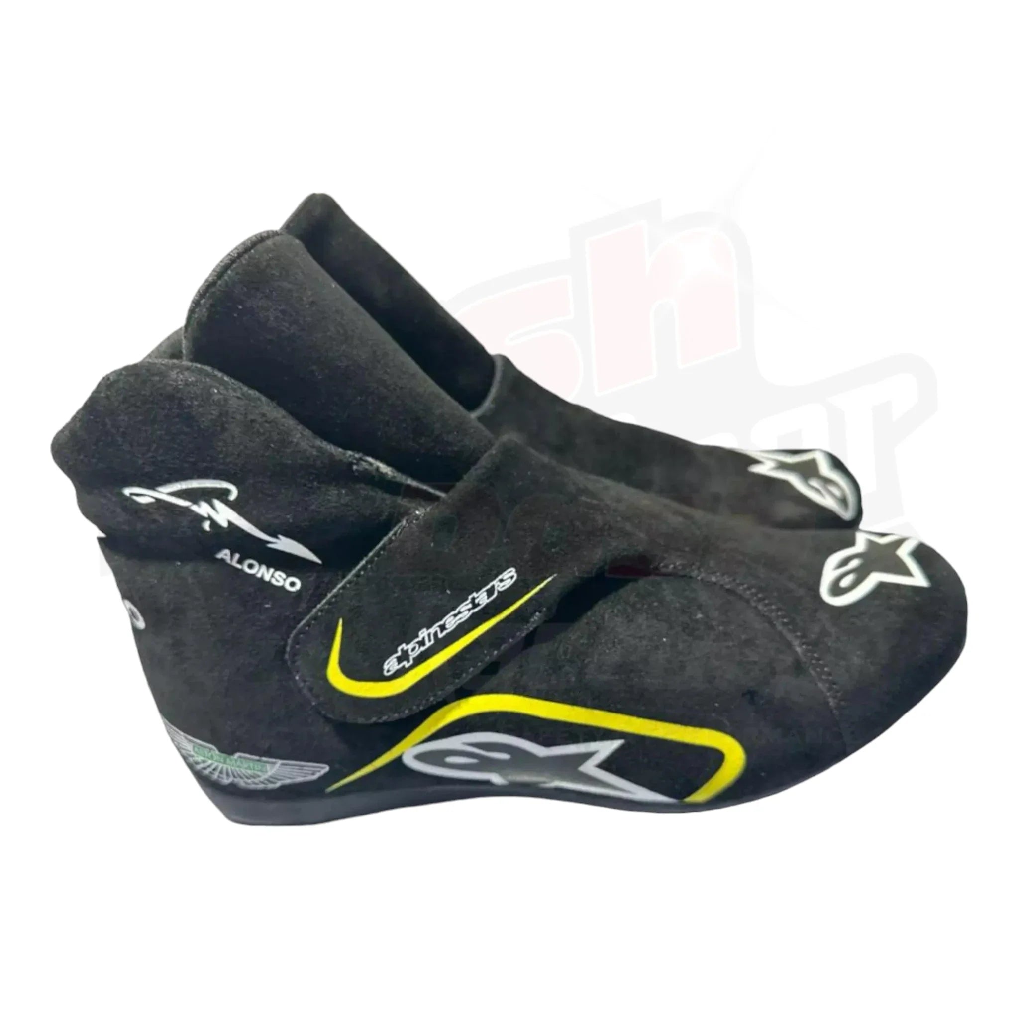 2023 Fernando Alonso Aston Martin  F1 Race boots - Dash Racegear Store
