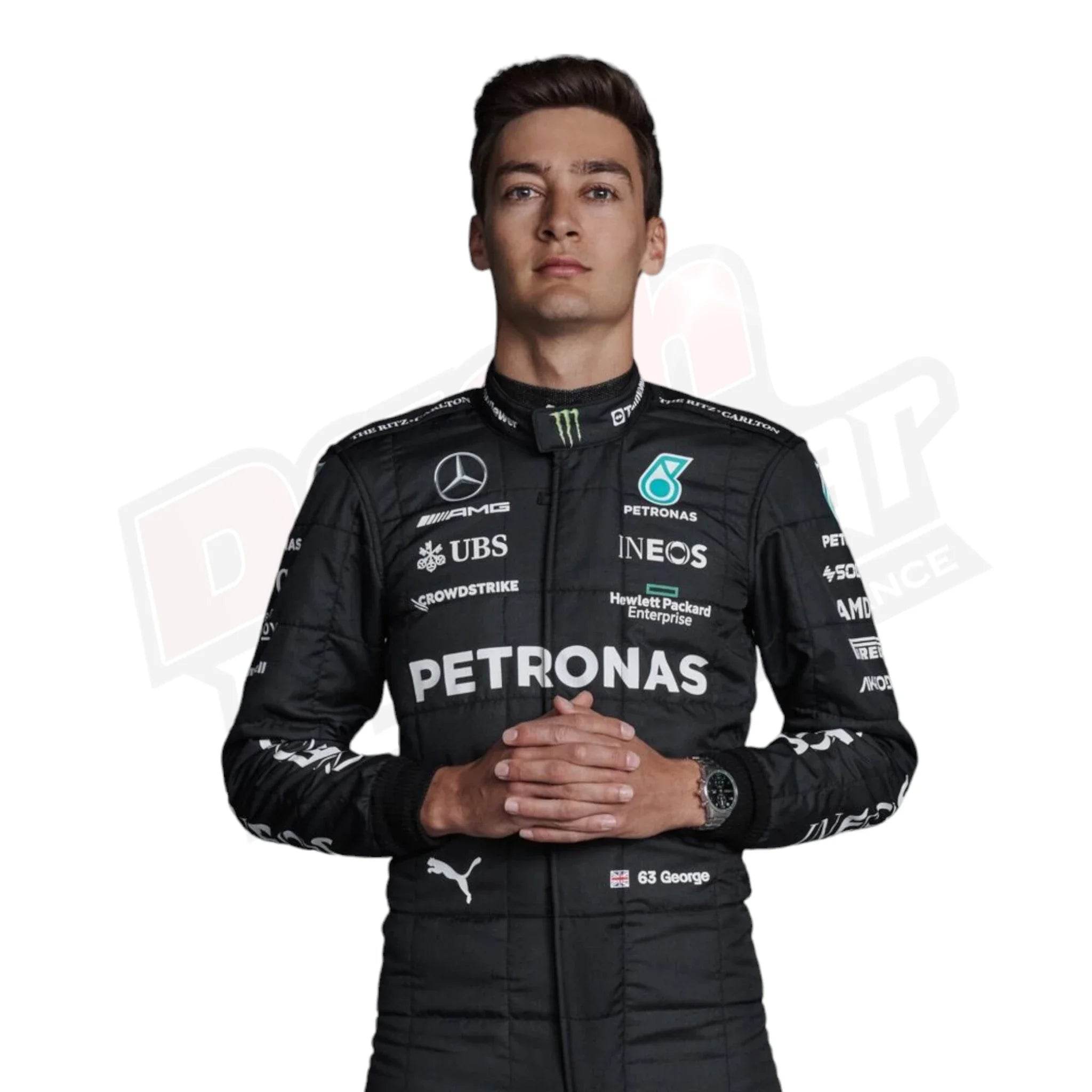 2023 George Russell Mercedes AMG F1 Race Suit KIDS - Dash Racegear Store