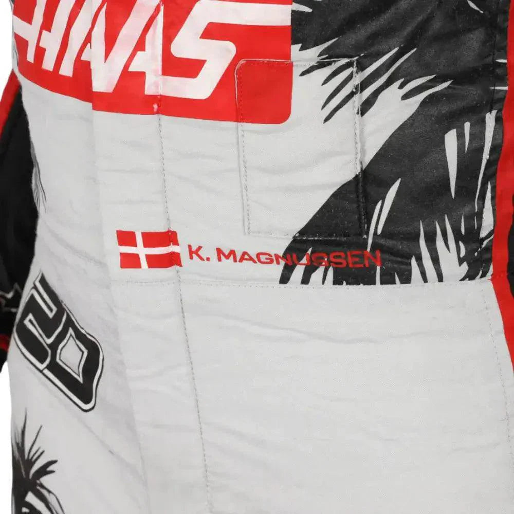 2023 Kevin Magnussen Haas F1 Team Race Suit - Miami GP