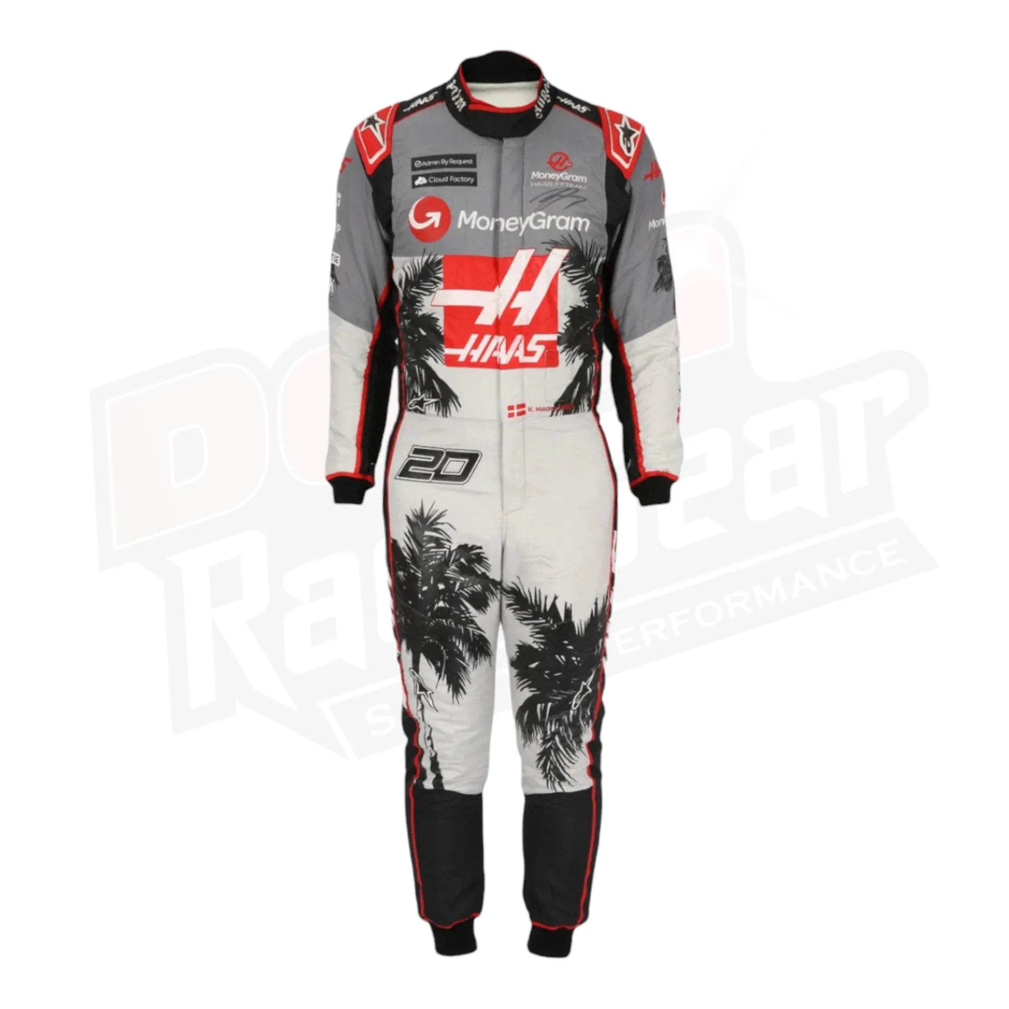 2023 Kevin Magnussen Haas F1 Team Race Suit KIDS - Miami GP - Dash Racegear Store