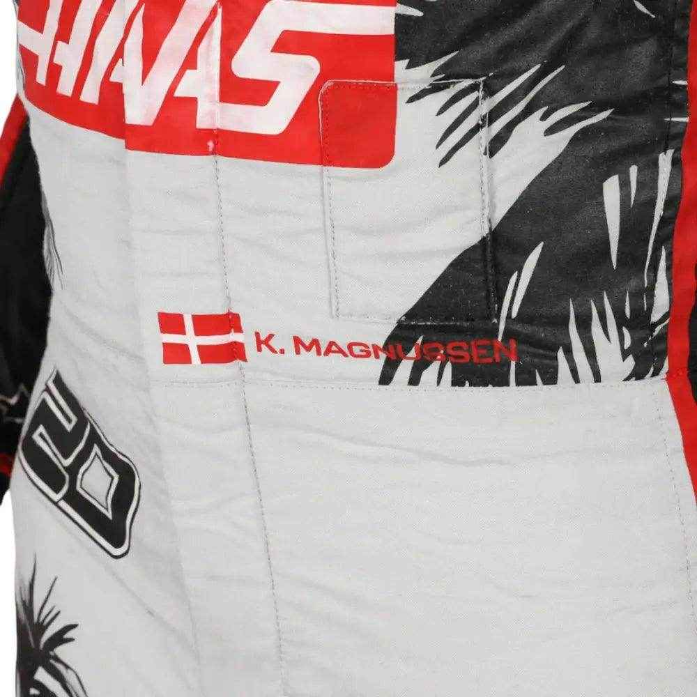 2023 Kevin Magnussen Haas F1 Team Race Suit KIDS - Miami GP