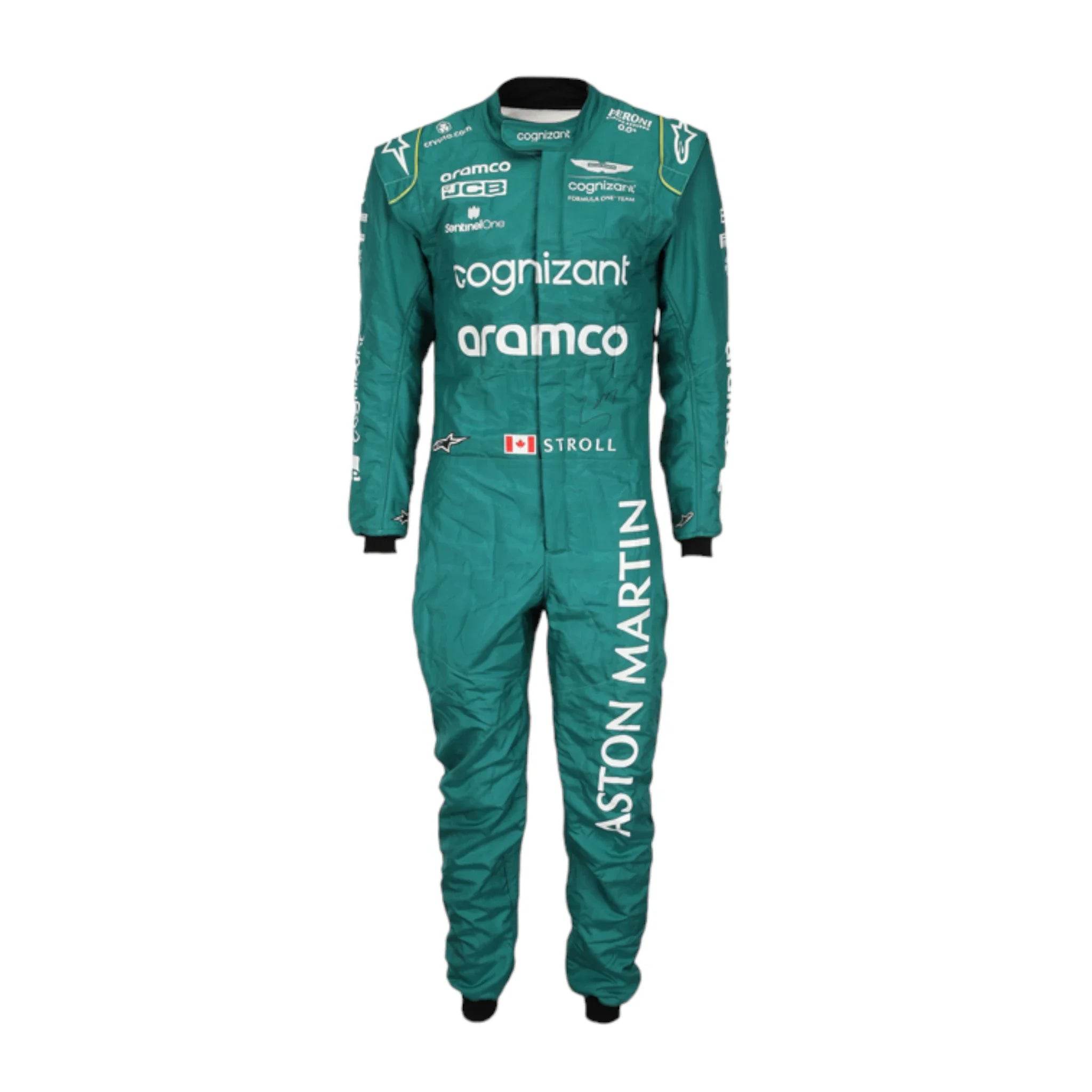 2023 LANCE STROLL ASTON MARTIN F1 RACE SUIT - Dash Racegear Store