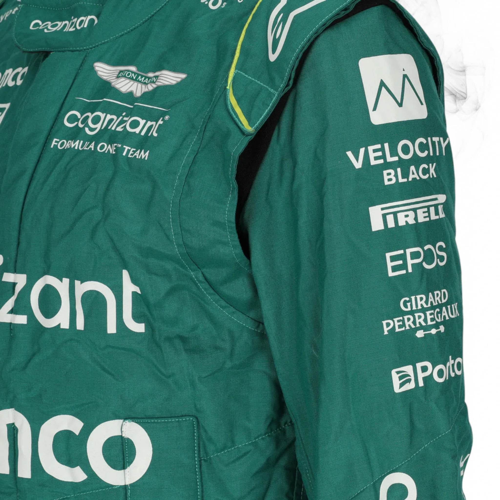 2023 Lance Stroll Aston Martin F1 Race Suit - Sao Paulo GP - Dash Racegear Store
