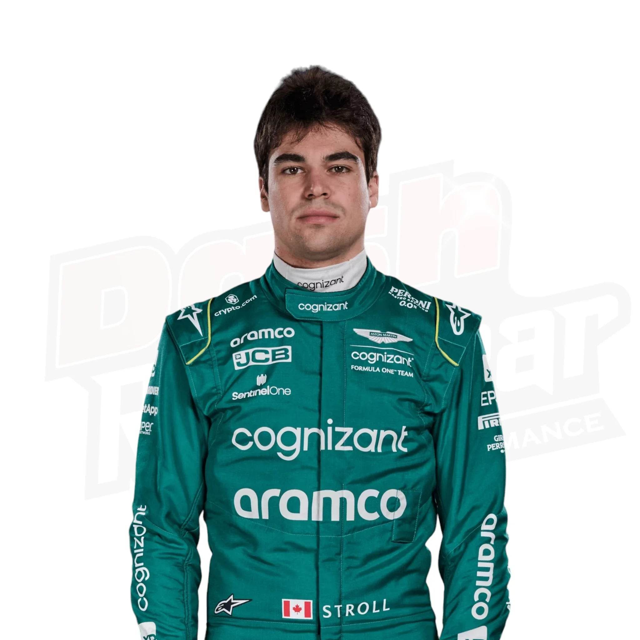 2023 Lance Stroll Aston Martin F1 Race Suit - Sao Paulo GP - Dash Racegear Store
