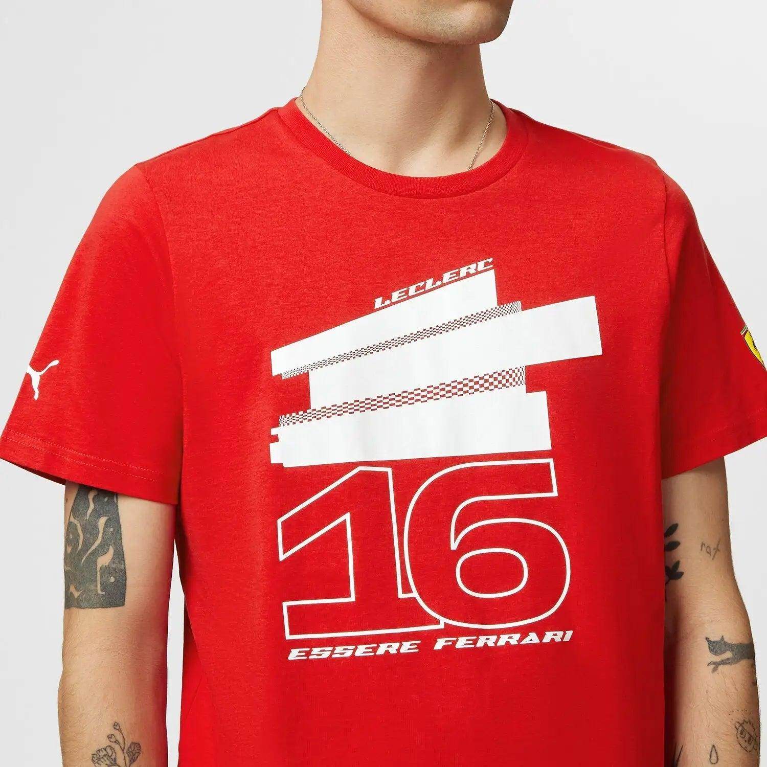 Scuderia Ferrari 2023 Leclerc T-Shirt - Dash Racegear Store