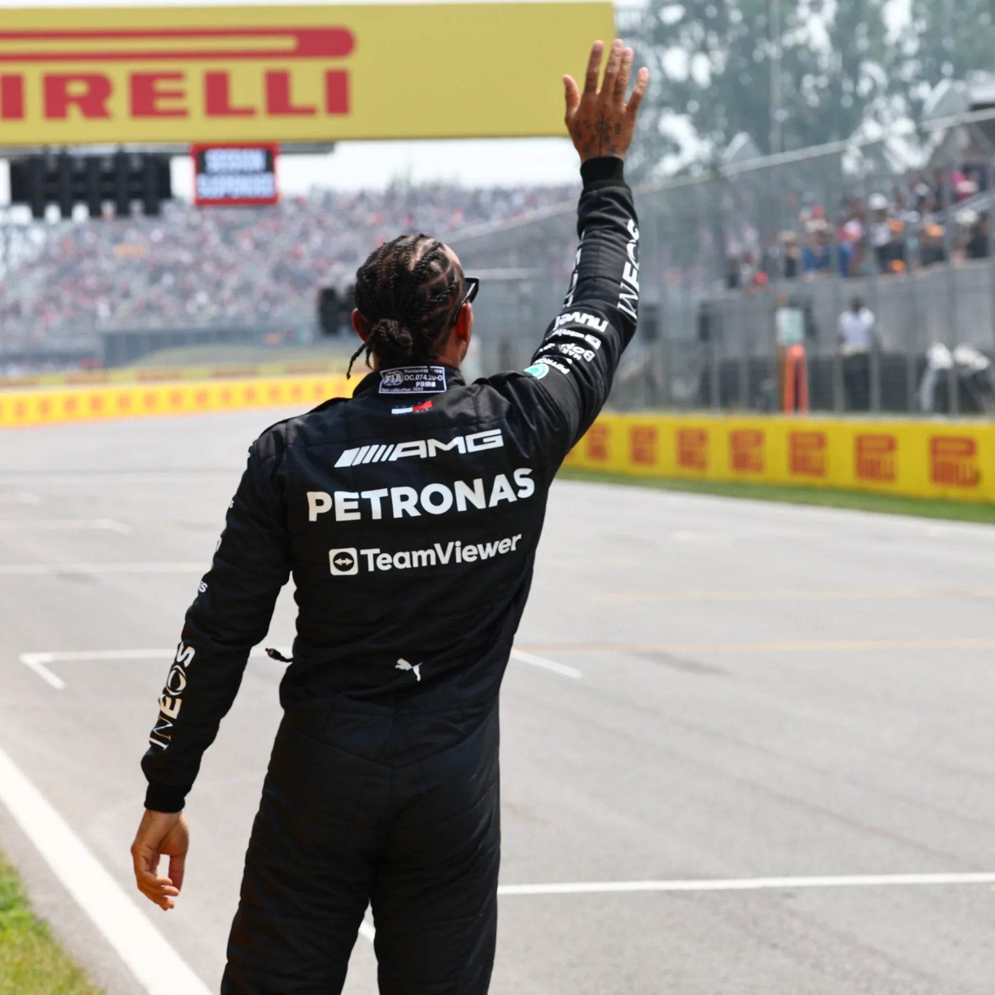 2023 Lewis Hamilton Mercedes-AMG Petronas F1 Team Replica Race Suit - Dash Racegear Store