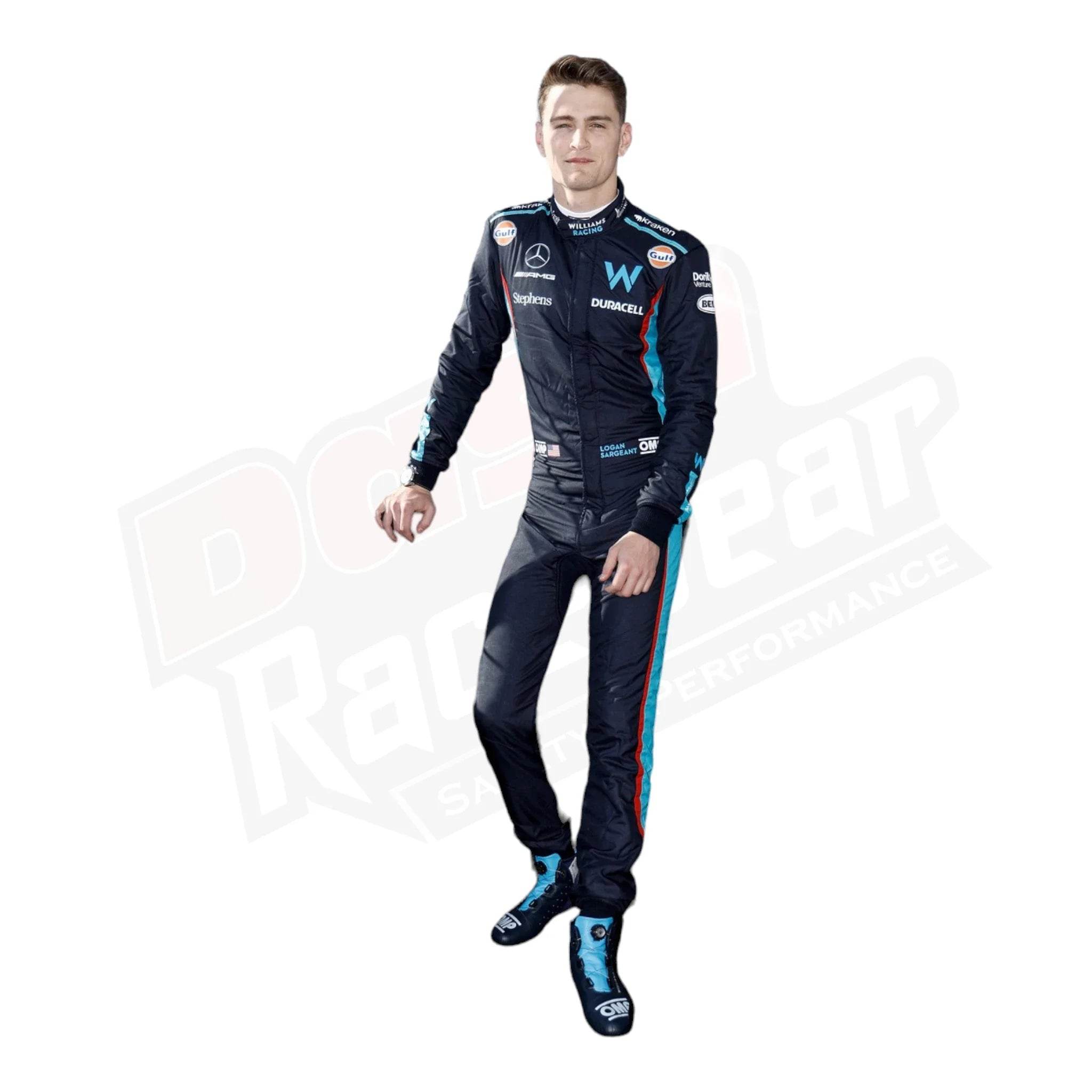 2023 Logan Sargeant Williams Racing F1 Race Suit - Dash Racegear Store