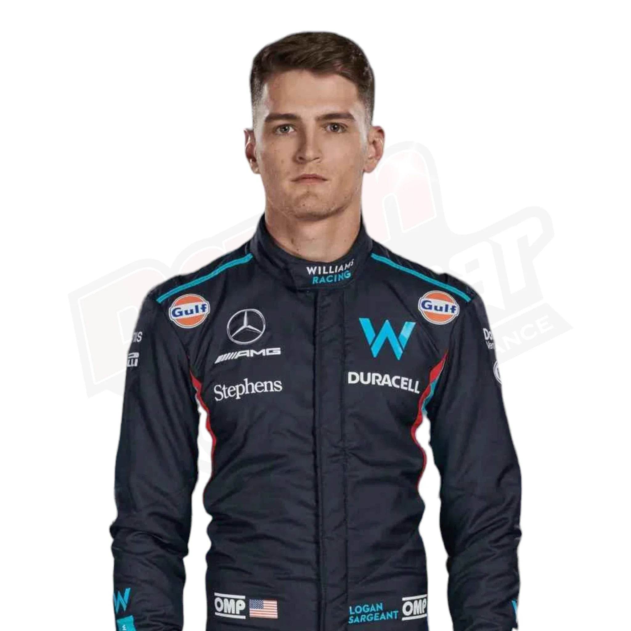 2023 Logan Sargeant Williams Racing F1 Race Suit - Dash Racegear Store