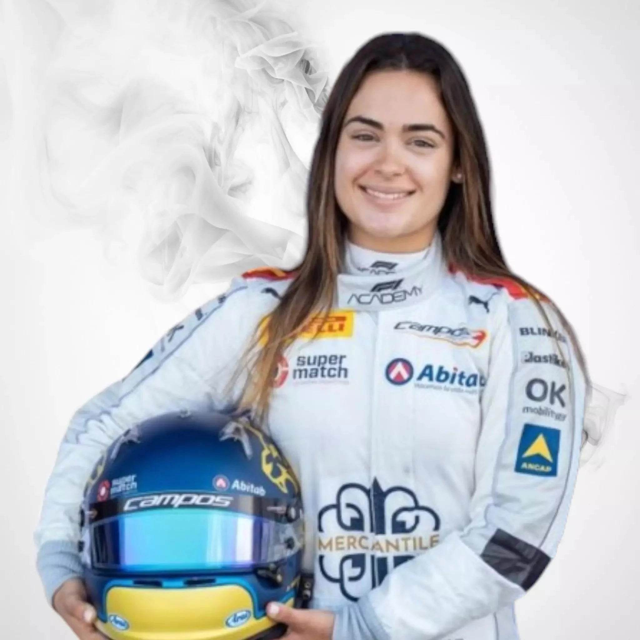 2023 Maite Cáceres Race Suit Mercantile Campos Racing - Dash Racegear Store