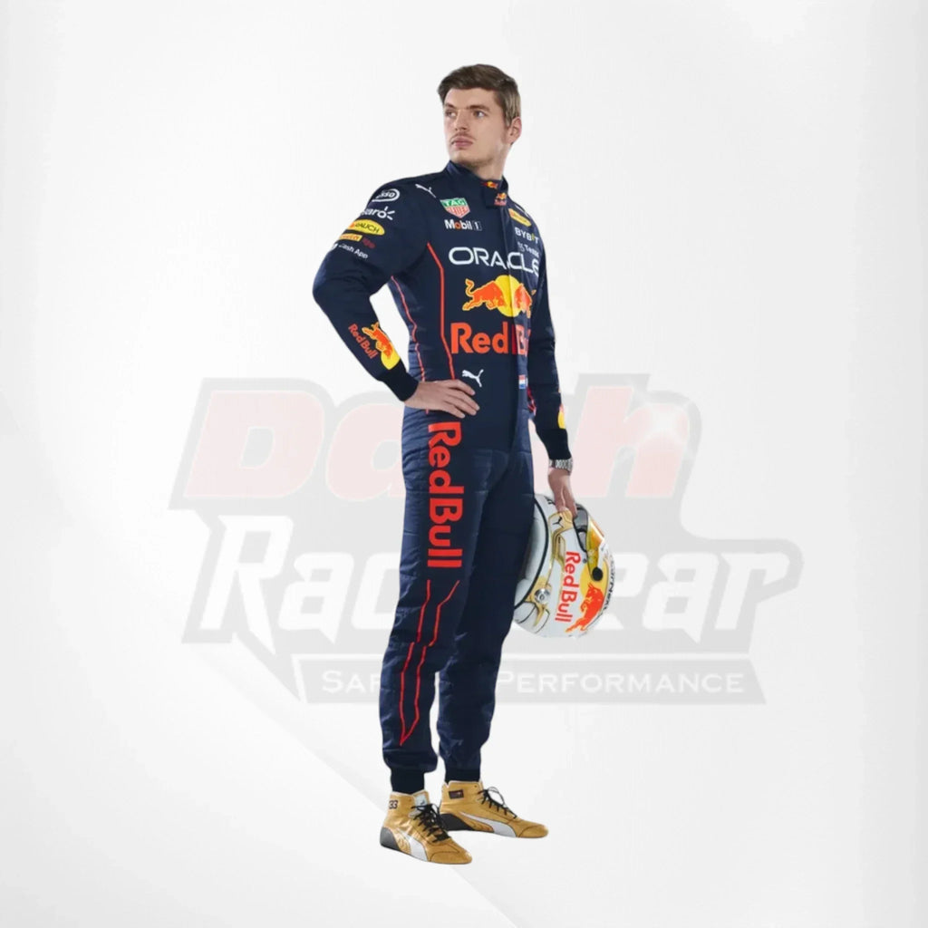 Official Style 2023 Max Verstappen Red Bull Racing Formula 1 Suit