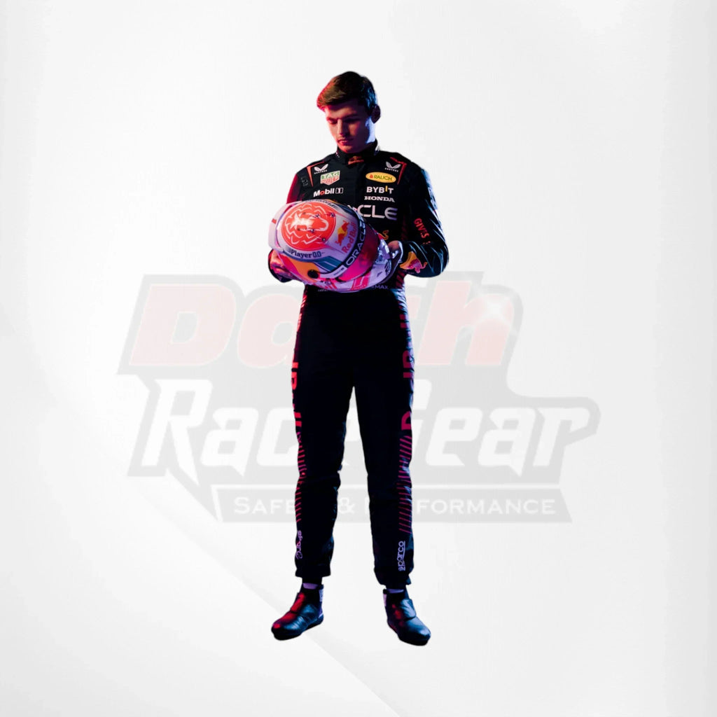 Official Style 2023 Max Verstappen Red Bull Racing Formula 1 Suit