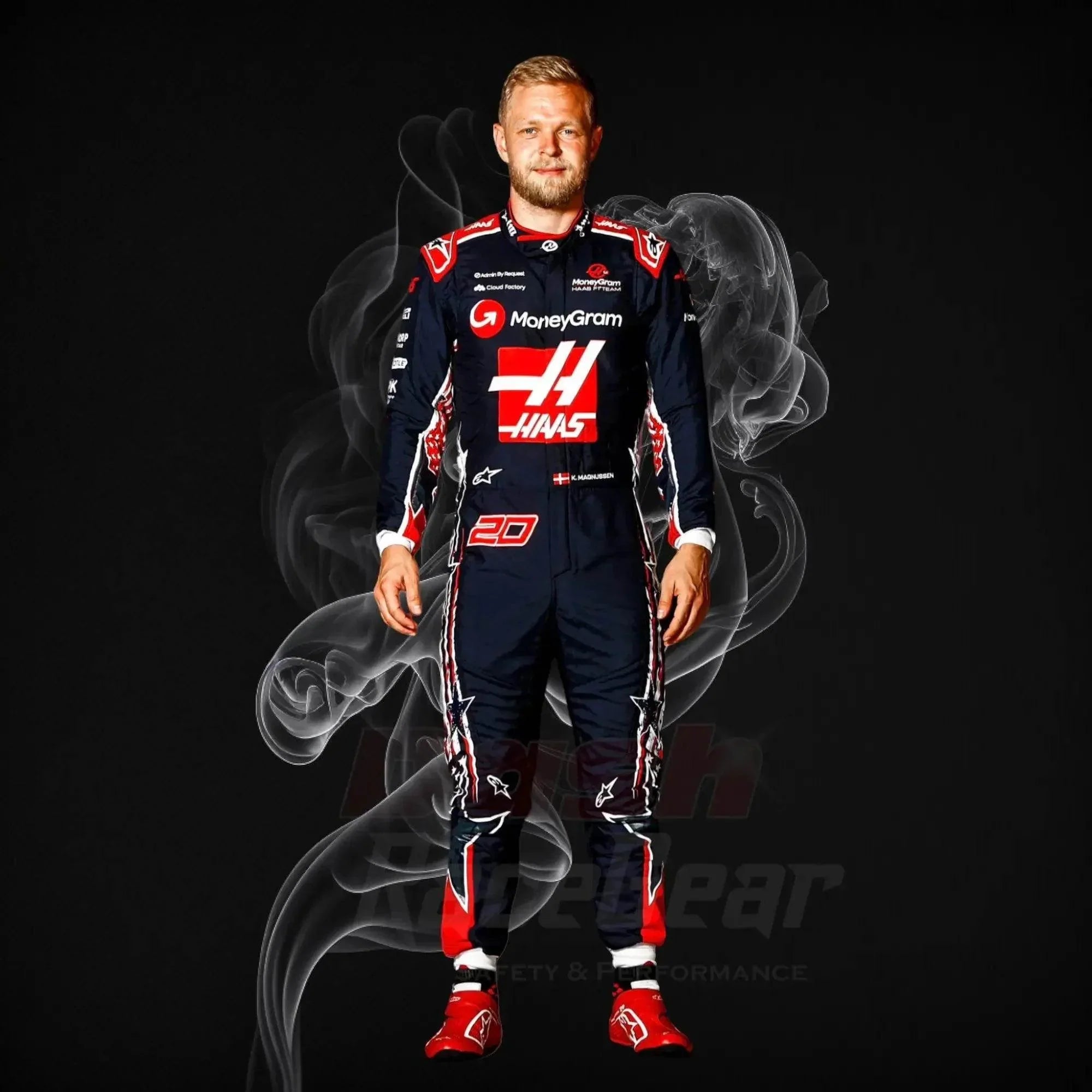 2023 Kevin Magnussen Special Austin Race Suit - US Grand Prix