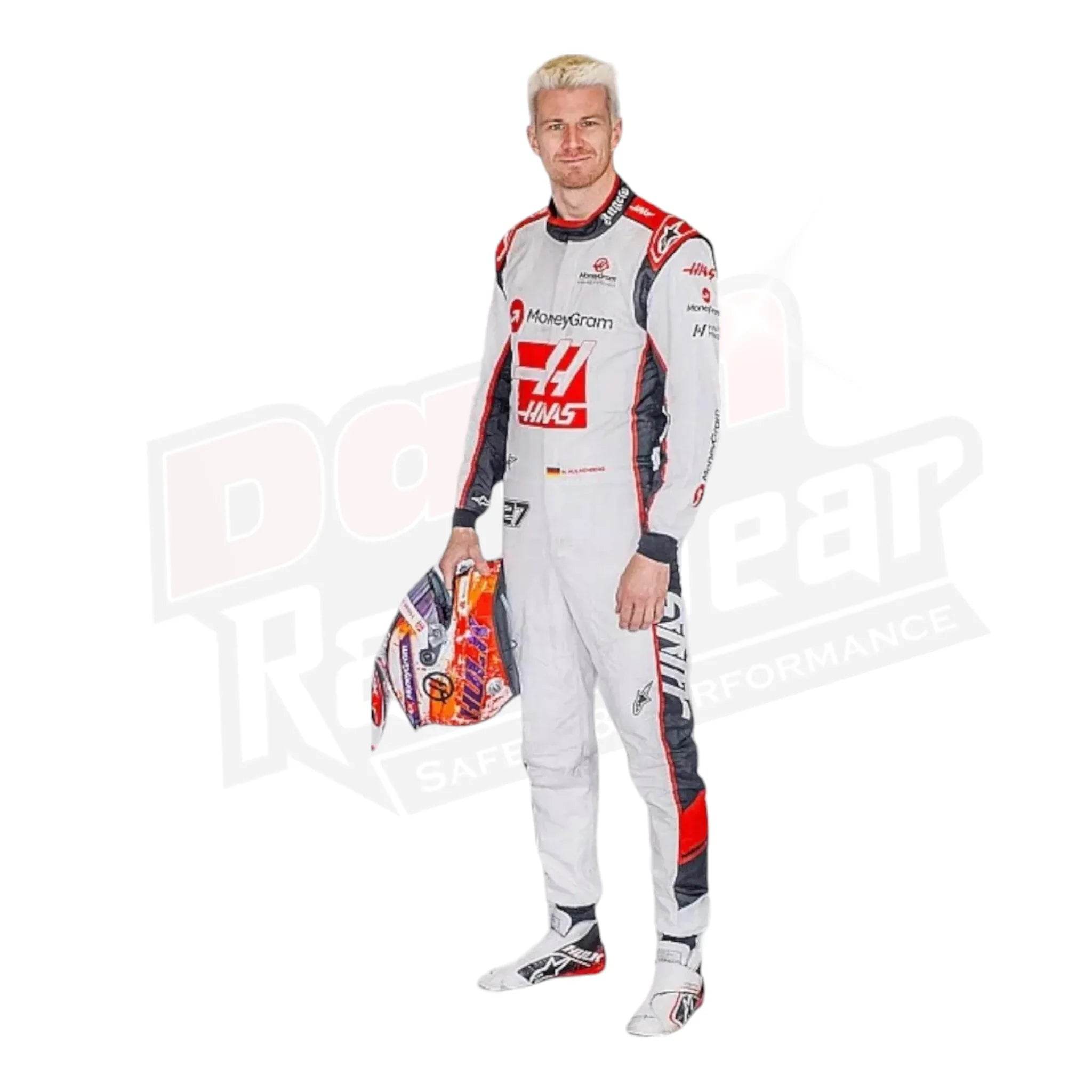 2023 Nico Hulkenberg Haas F1 Race Suits KIDS - Las Vegas - Dash Racegear Store