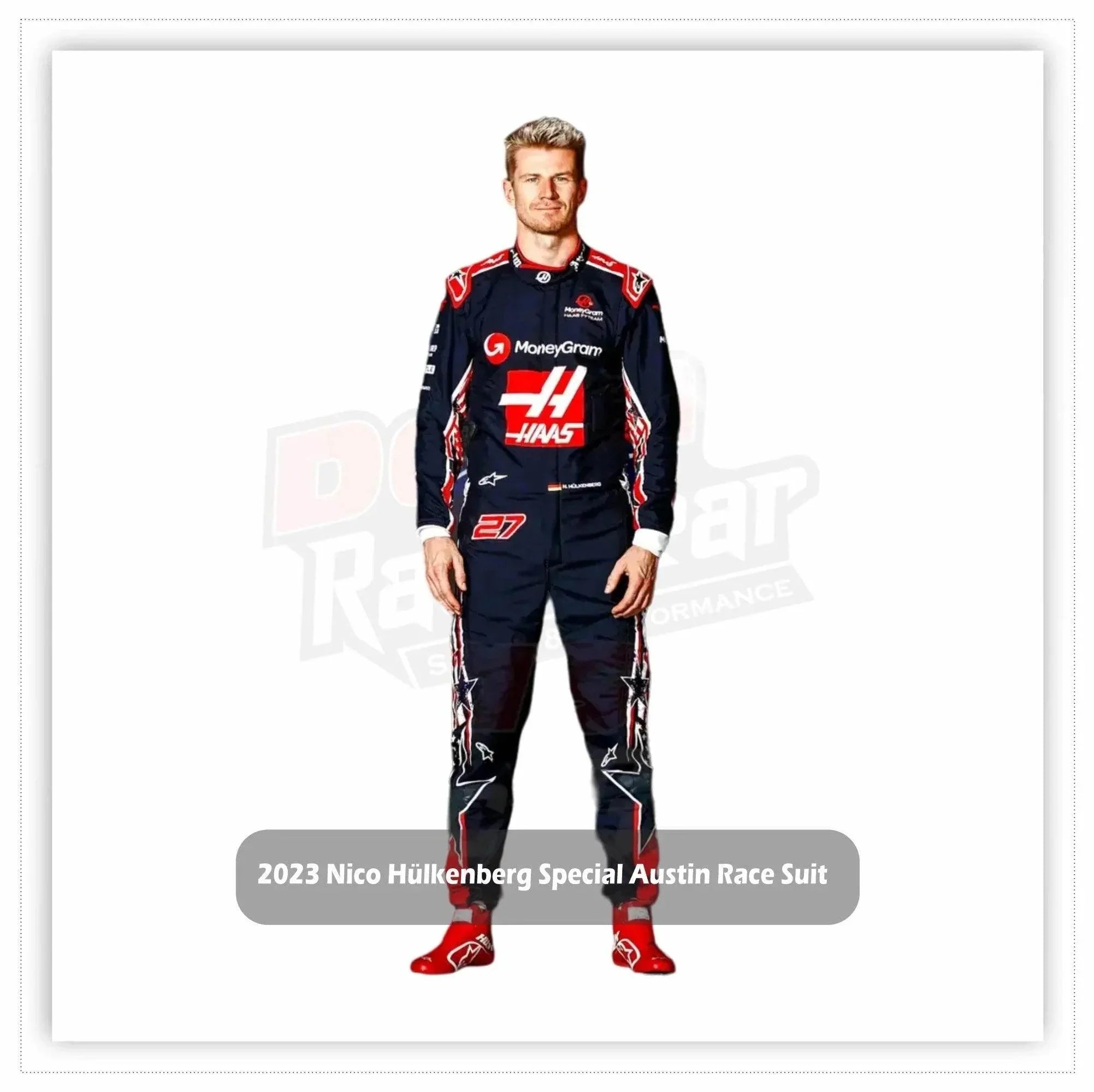 2023 Nico Hülkenberg Special Austin Race Suit - Us Grand Prix