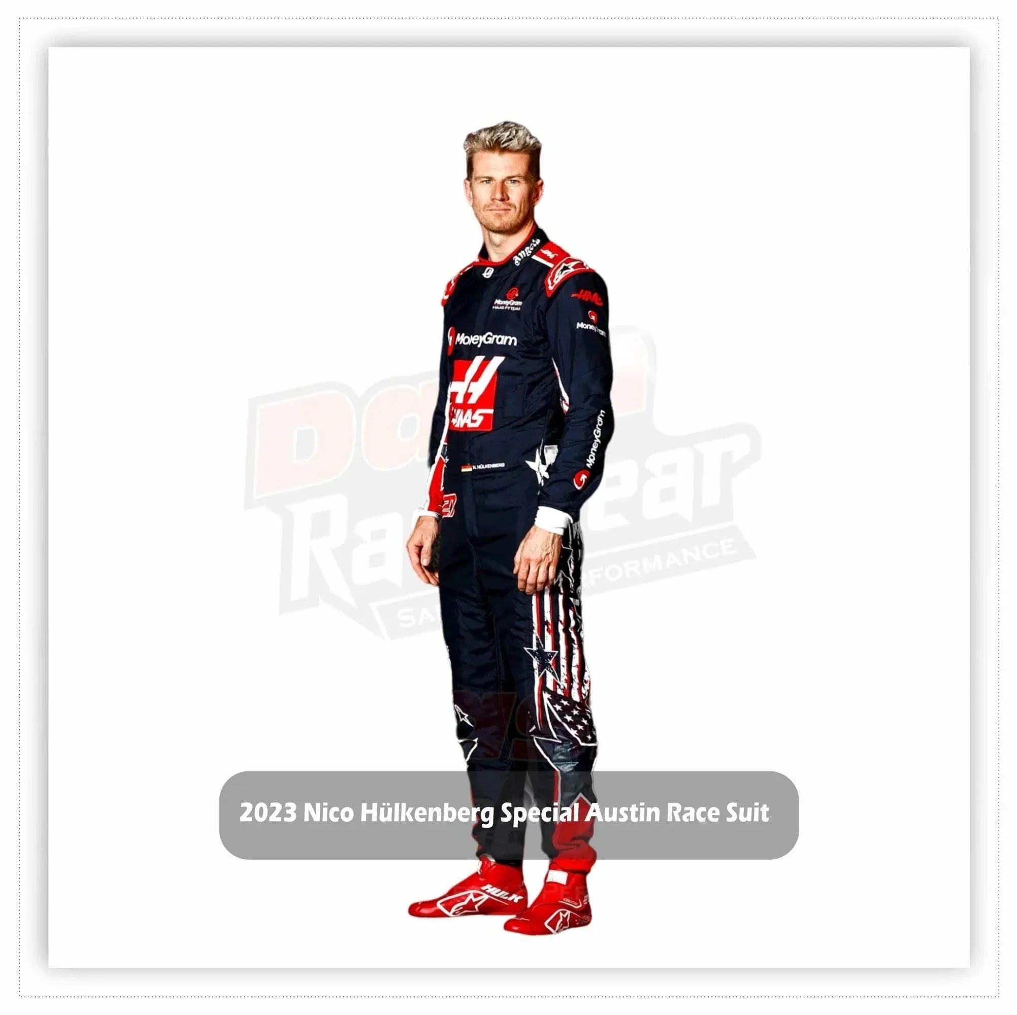 2023 Nico Hülkenberg Special Austin Race Suit - Us Grand Prix