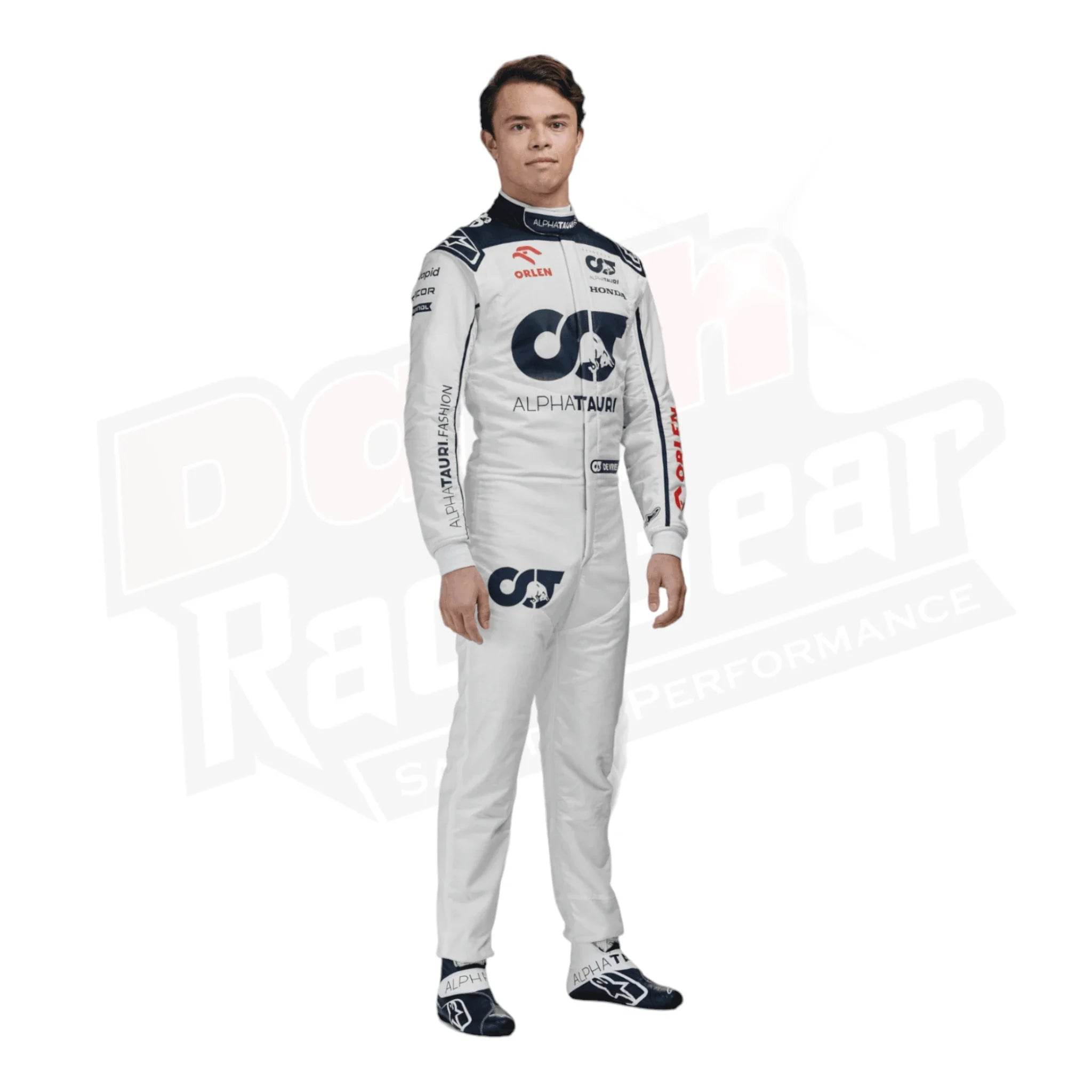 2023 Nyck De Vries Alphatauri F1 Race Suit KIDS - Dash Racegear Store