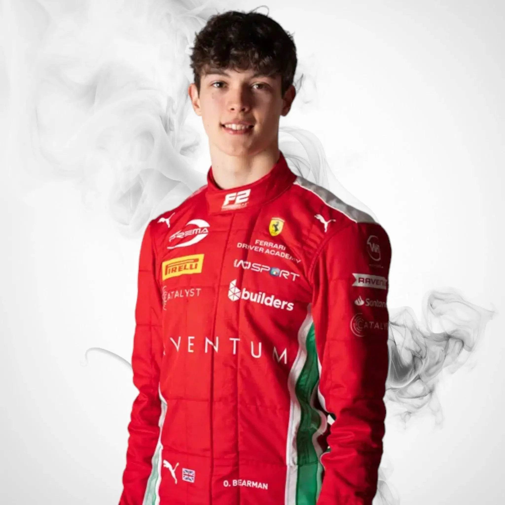 2023 Formula 2 Oliver Bearman Suit - Dash Racegear Store