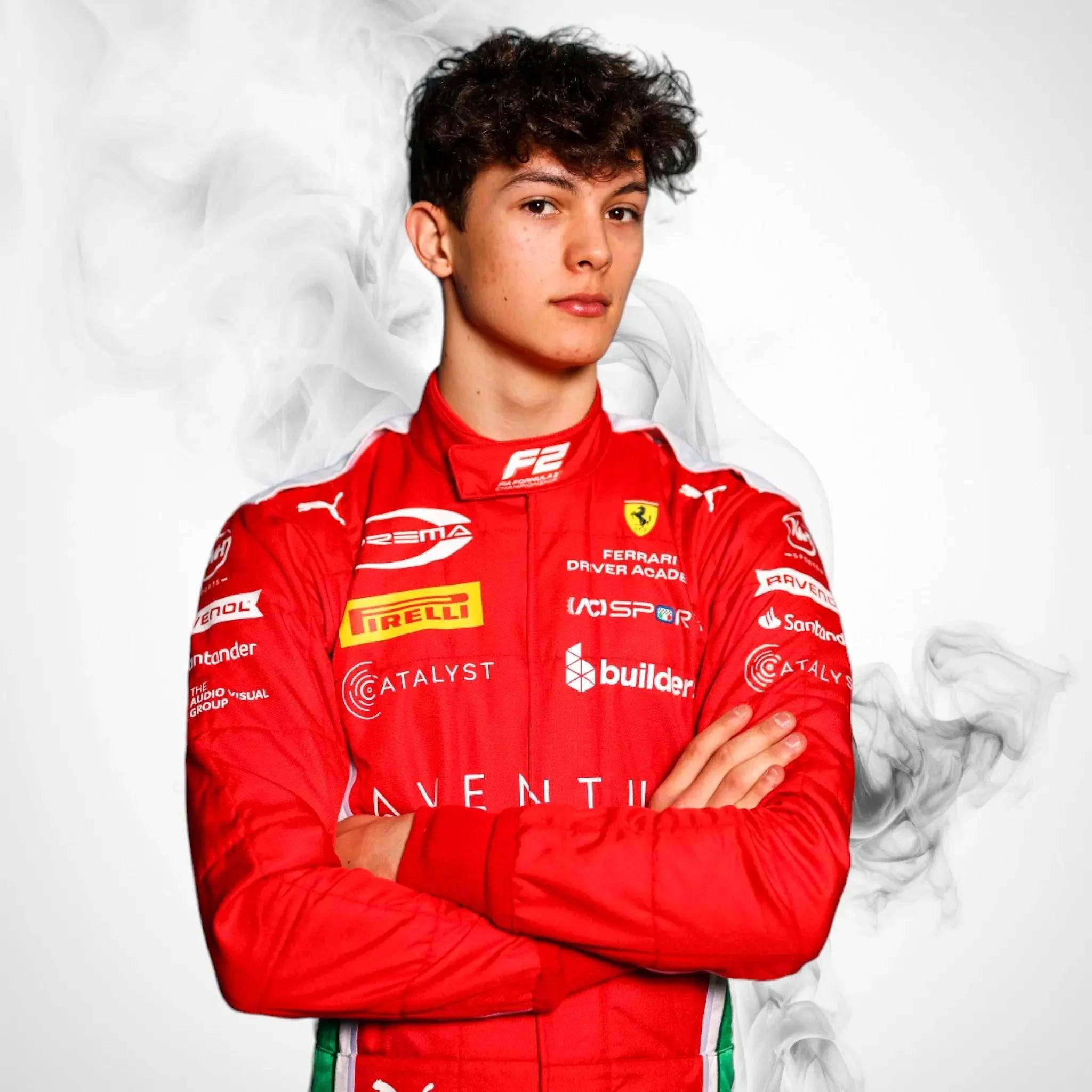 2023 Formula 2 Oliver Bearman Suit - Dash Racegear Store