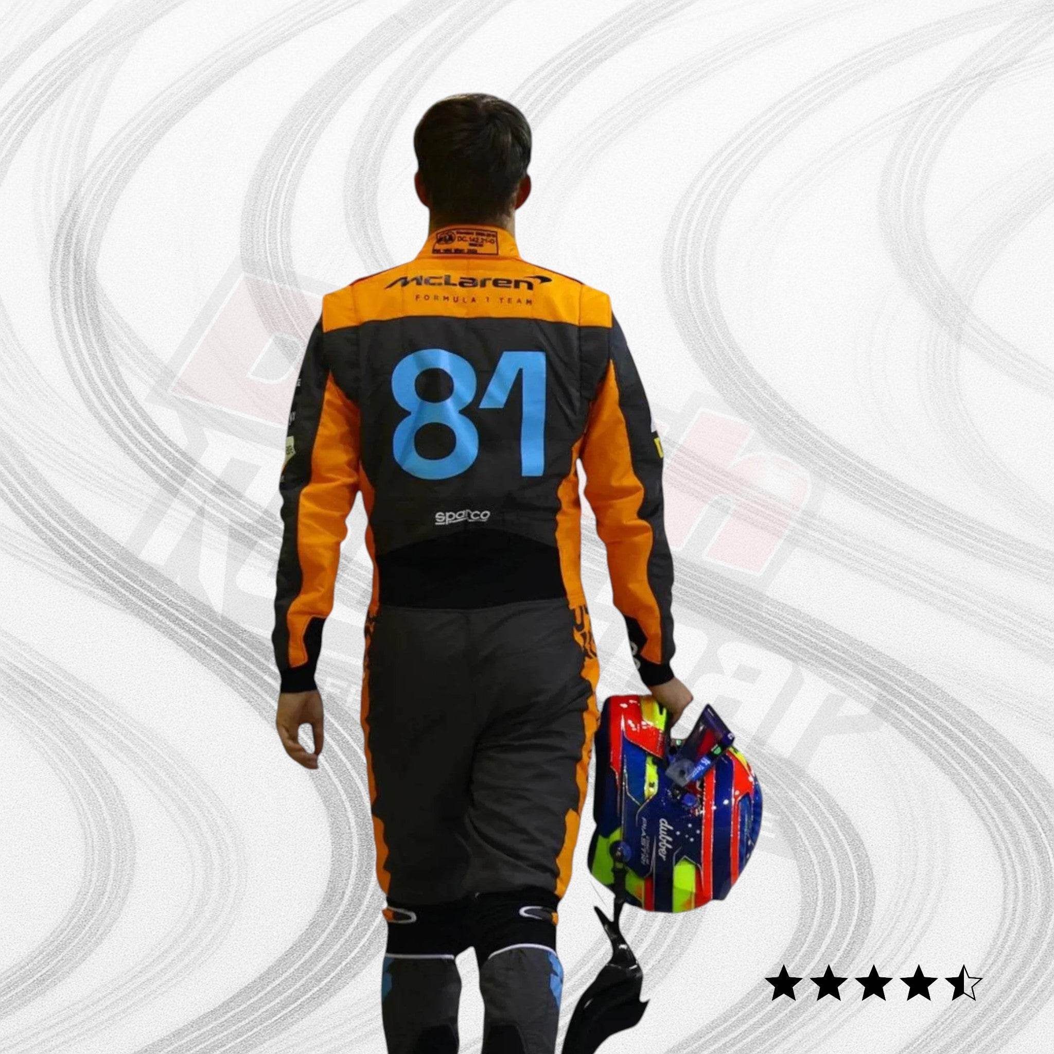 2023 Oscar Piastri McLaren Formula 1 Race Suit KIDS