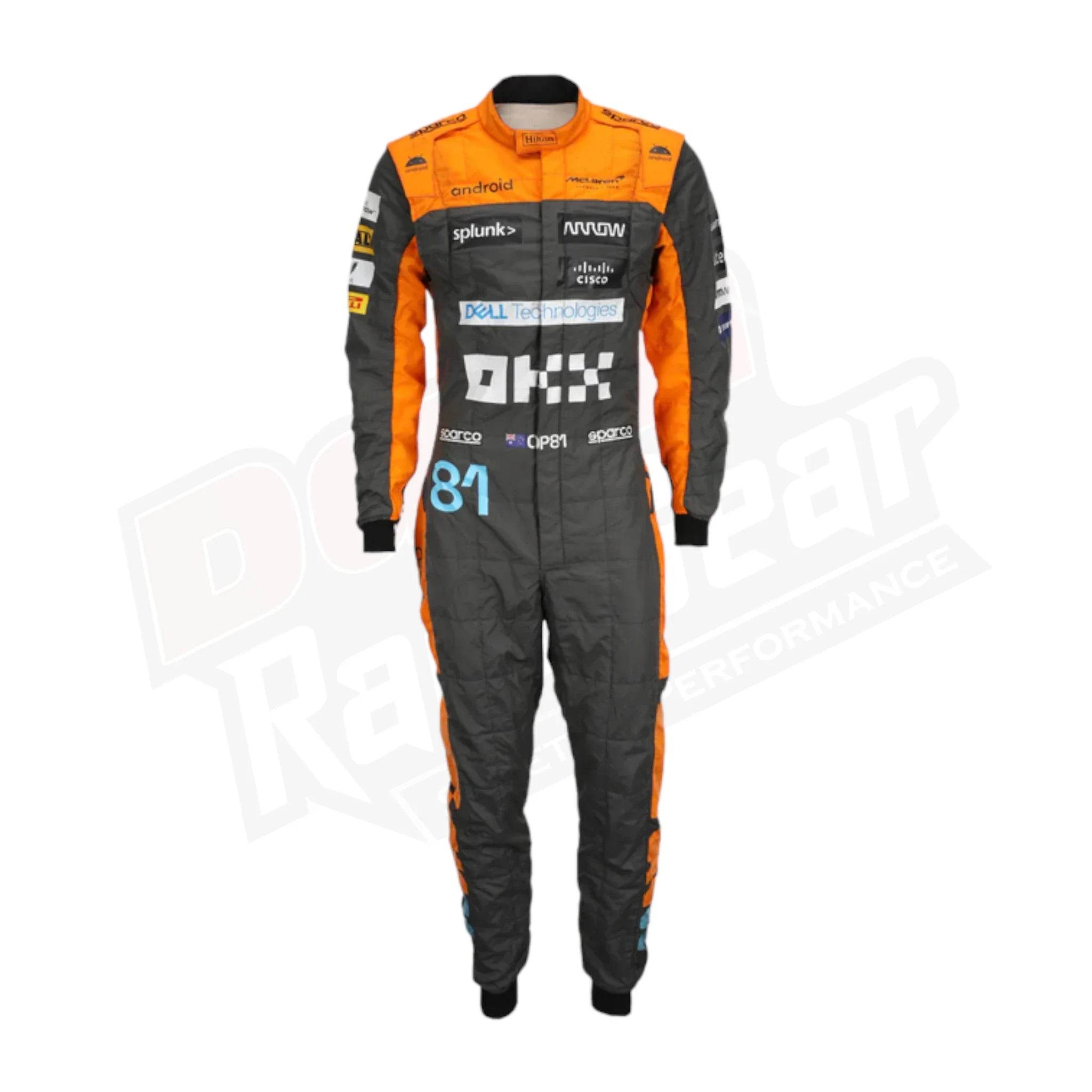 2023 Oscar Piastri McLaren Formula 1 Race Suit KIDS - Dash Racegear Store