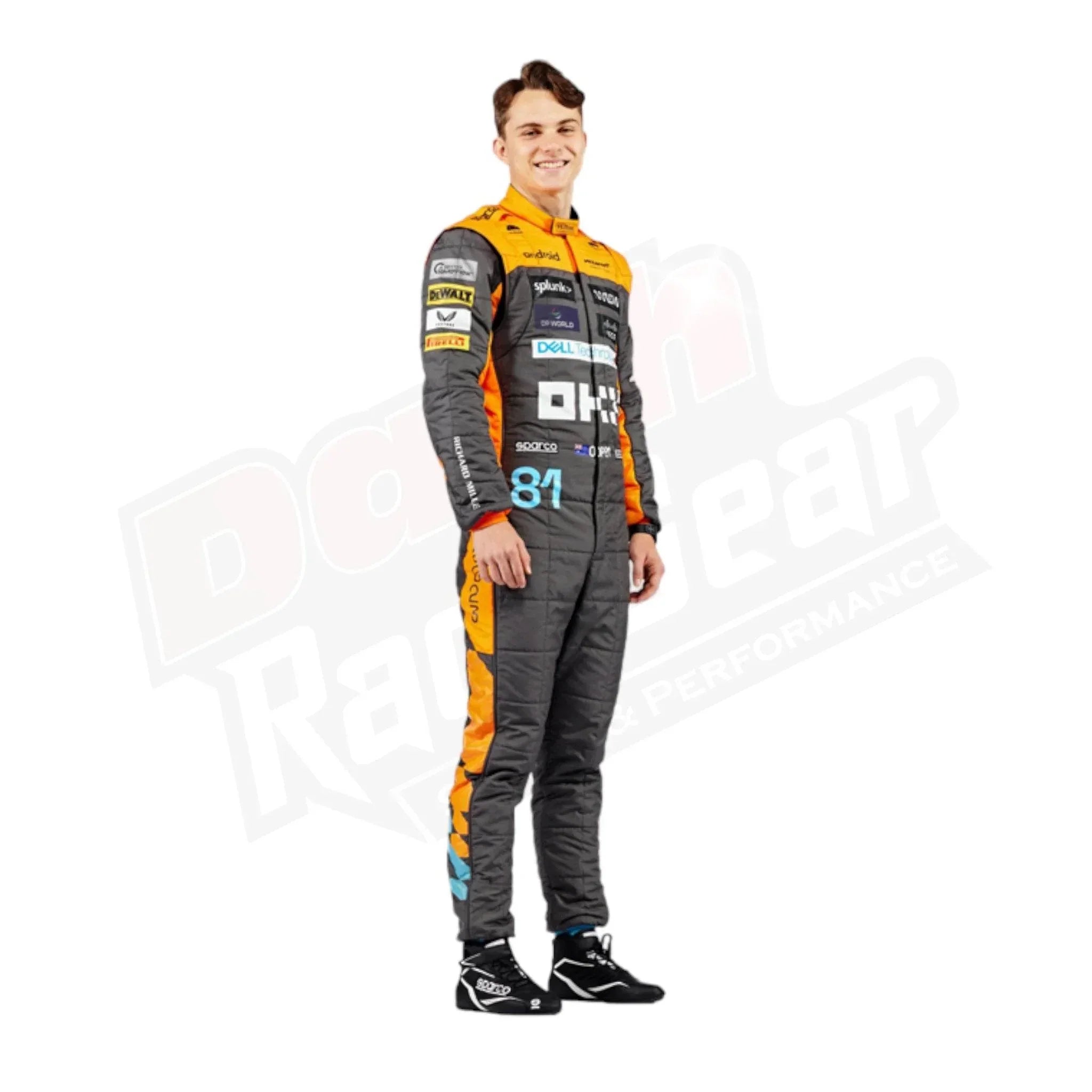 2023 New Oscar Piastri official Replica Race Suit Team McLaren F1